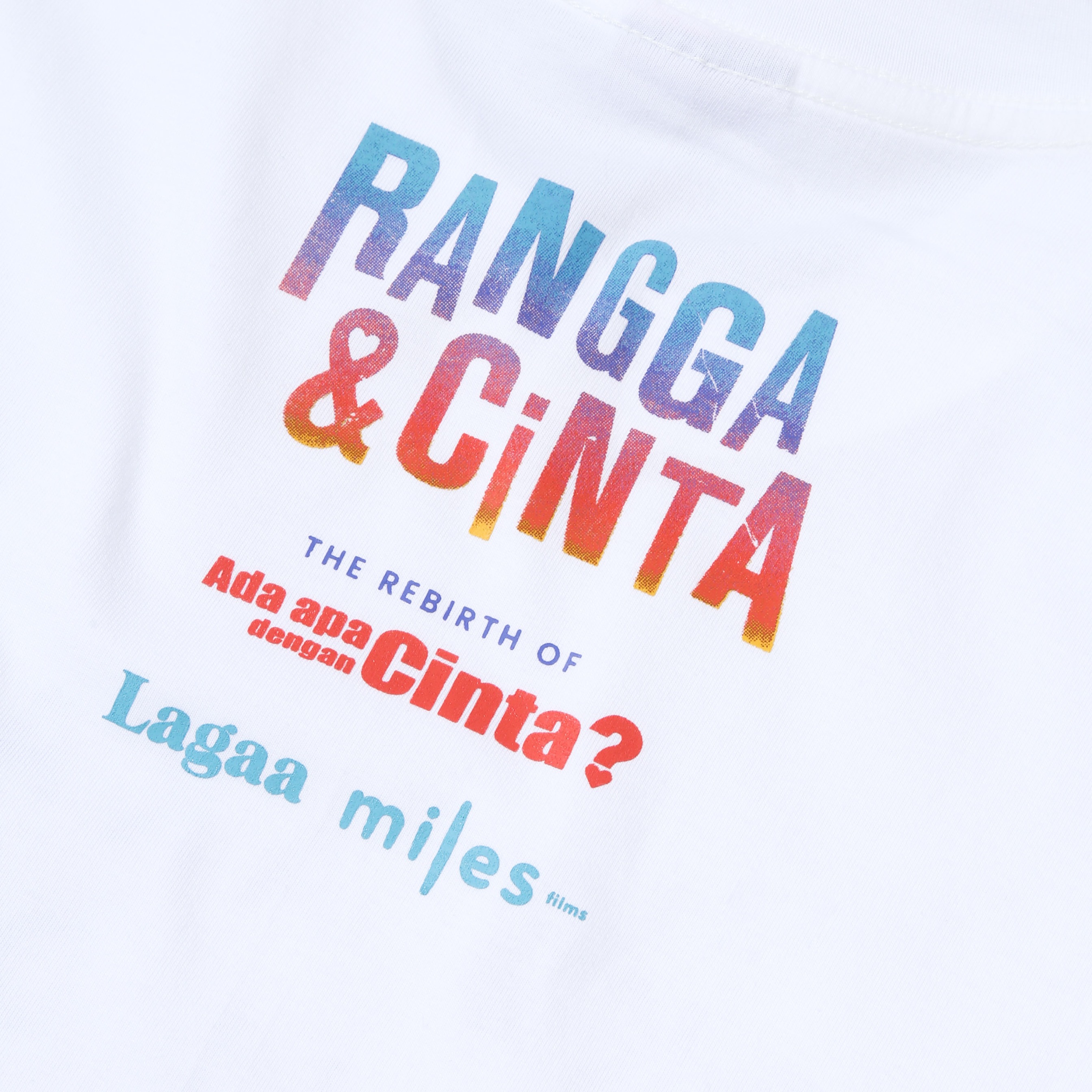 Lagaa - Rangga & Cinta - T-shirt - White