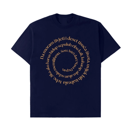 Image of Lagaa - Official Merchandise Sore - T-shirt - Navy