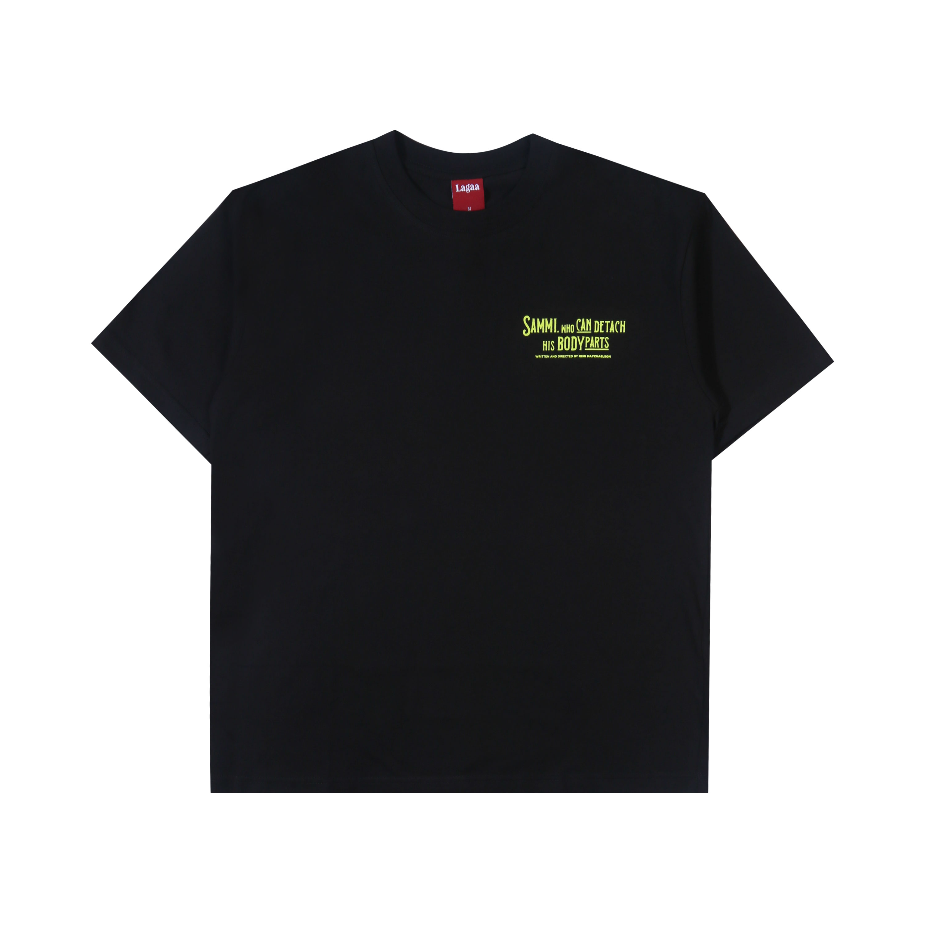 Lagaa - Sammi, Who Can Detach His Body Parts - T-shirt - Black