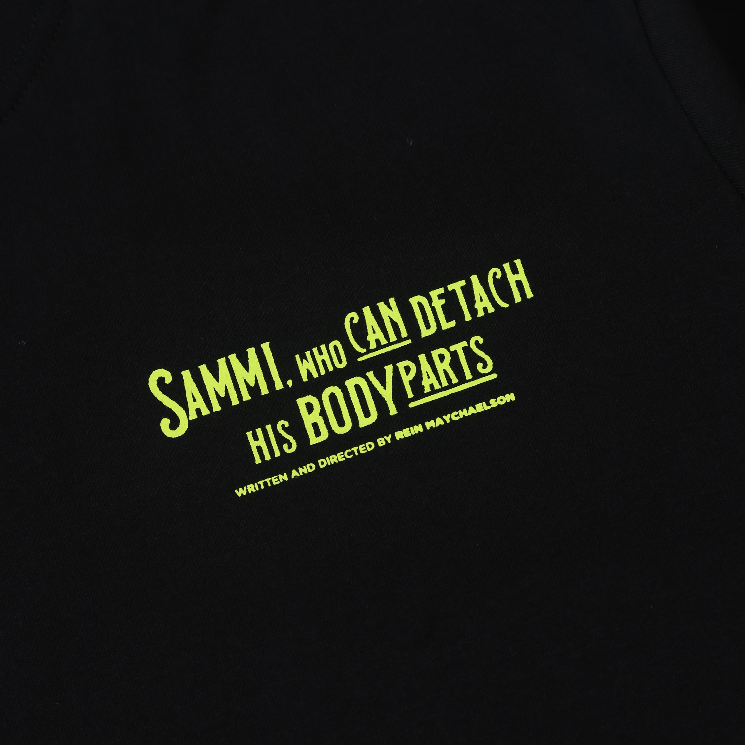 Lagaa - Sammi, Who Can Detach His Body Parts - T-shirt - Black