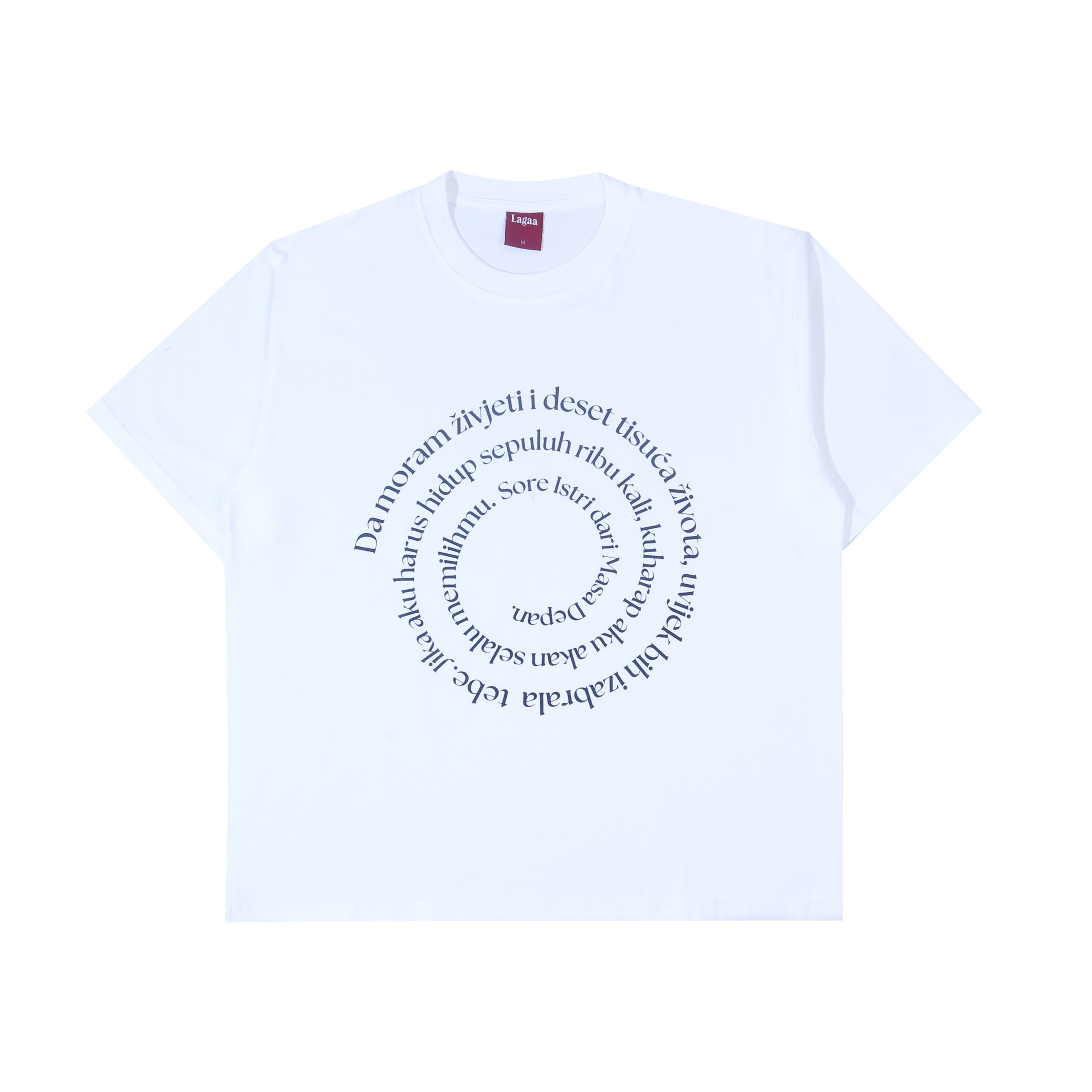 Lagaa - Sore: Istri dari Masa Depan - Boxy T-shirt - White
