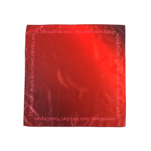 Image of Lagaa - Sore: Istri dari Masa Depan - Scarf - Red