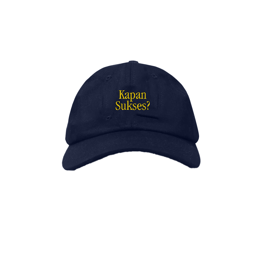 Lagaa - Tunggu Aku Sukses Nanti - Cap - Navy