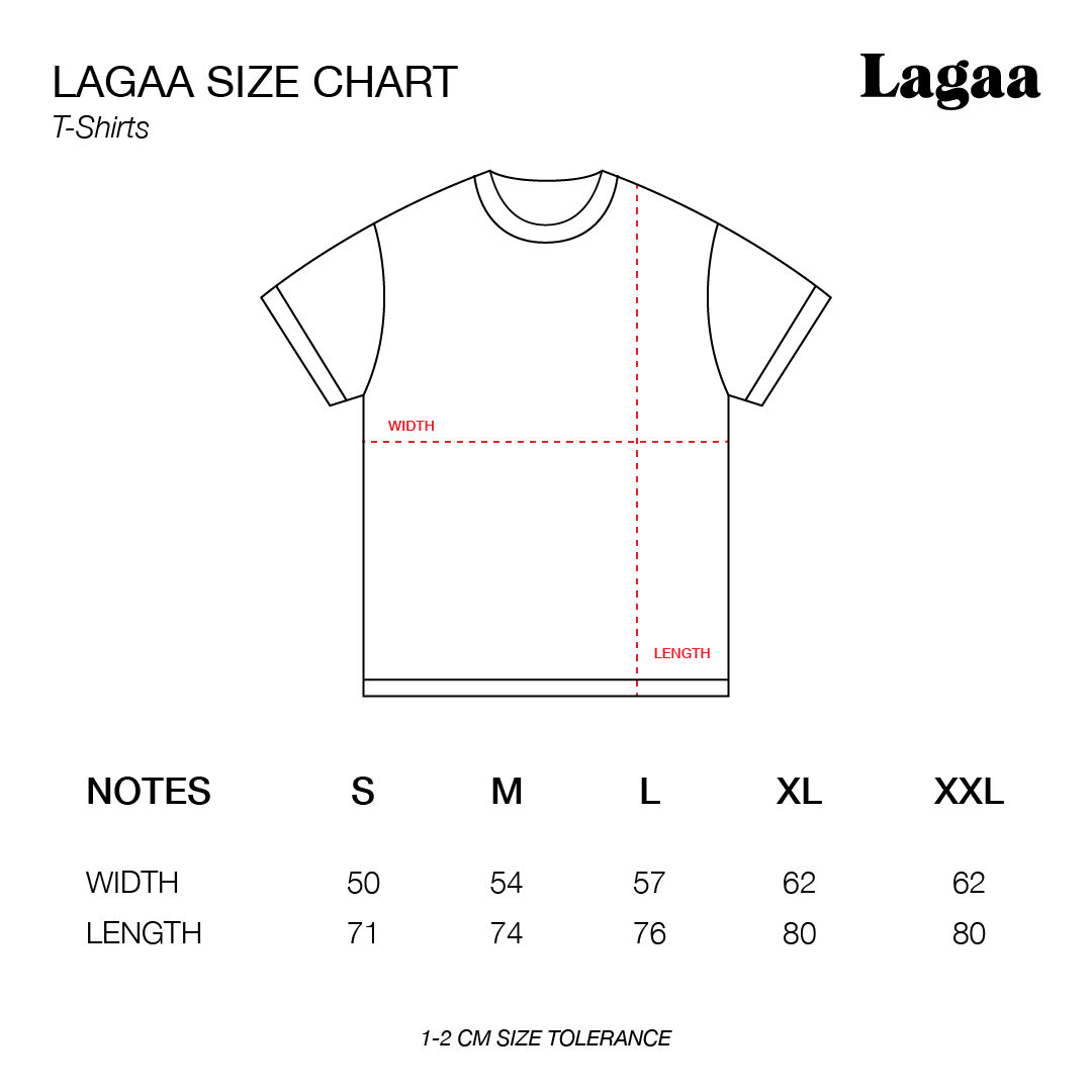 Lagaa - Tunggu Aku Sukses Nanti - T-shirt - White