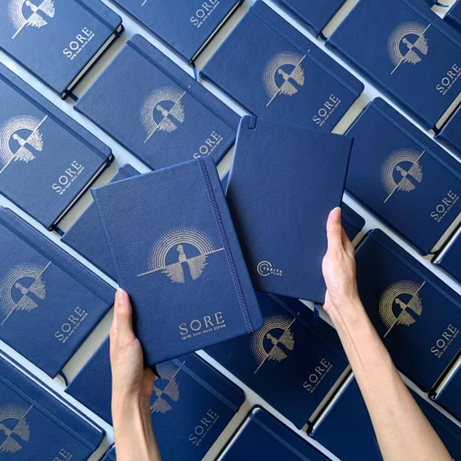 Image of Lagaa - Official Merchandise Sore - Notebook - Navy
