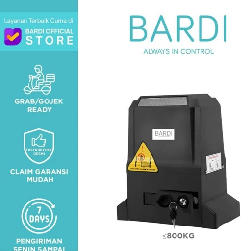 Image of BARDI Smart Gate Opener X GRAK - WiFi Automation Sensor otomatis K18/K21 Pengoperasian Gerbang & Atap Otomatis dengan Amazon Alexa & Google Home - Aluminium