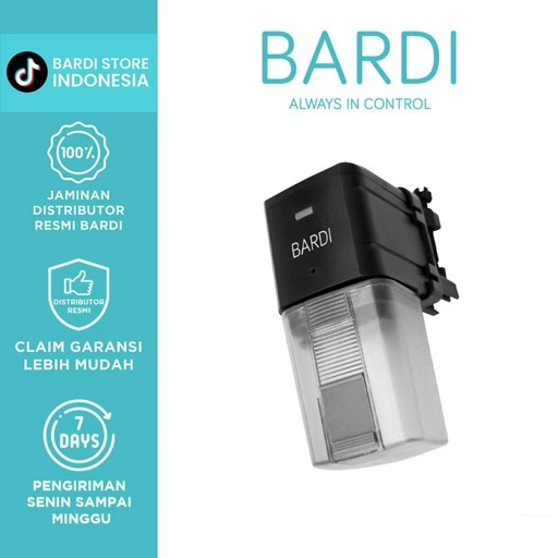 Image of BARDI WiFi Smart Fish Feeder - Black IoT Home Automation (Wifi)