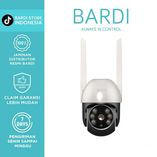 Image of BARDI Bundling Smart IP Camera CCTV Outdoor PTZ TPD + Micro SD | Kamera CCTV Wifi