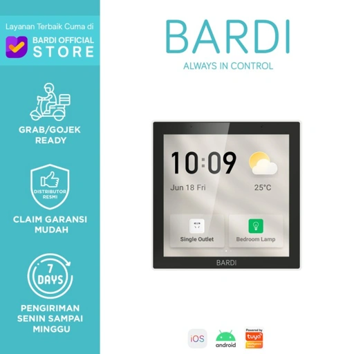 Image of BARDI Smart Control Panel 4 Inch