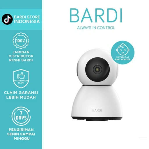 Image of BARDI Smart Indoor PTZ IP Camera CCTV Wifi IoT Home Automation + Micro SD | Kamera CCTV