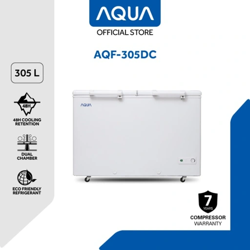 Image of AQUA Japan Chest Freezer - 300 Liter - AQF-305DC