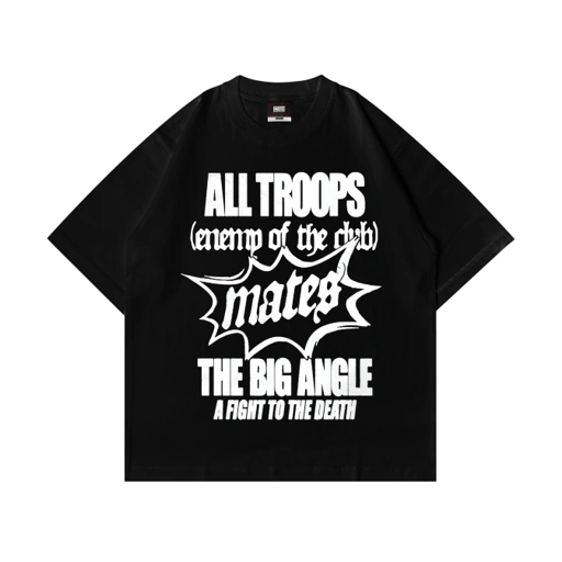 Image of TROOPS TEE BLACK