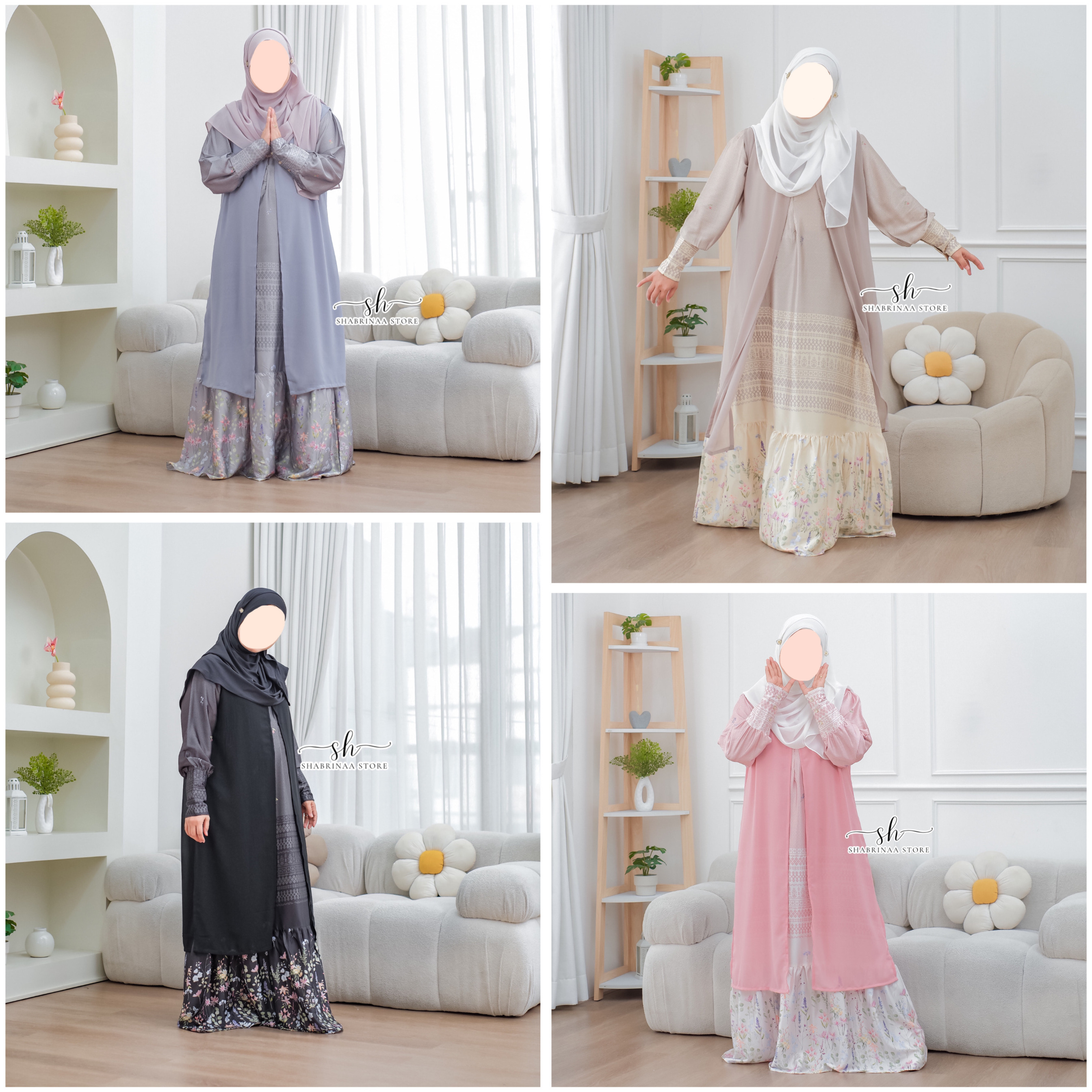Sarimbit Gamis DEWASA Mecca By Shabrina