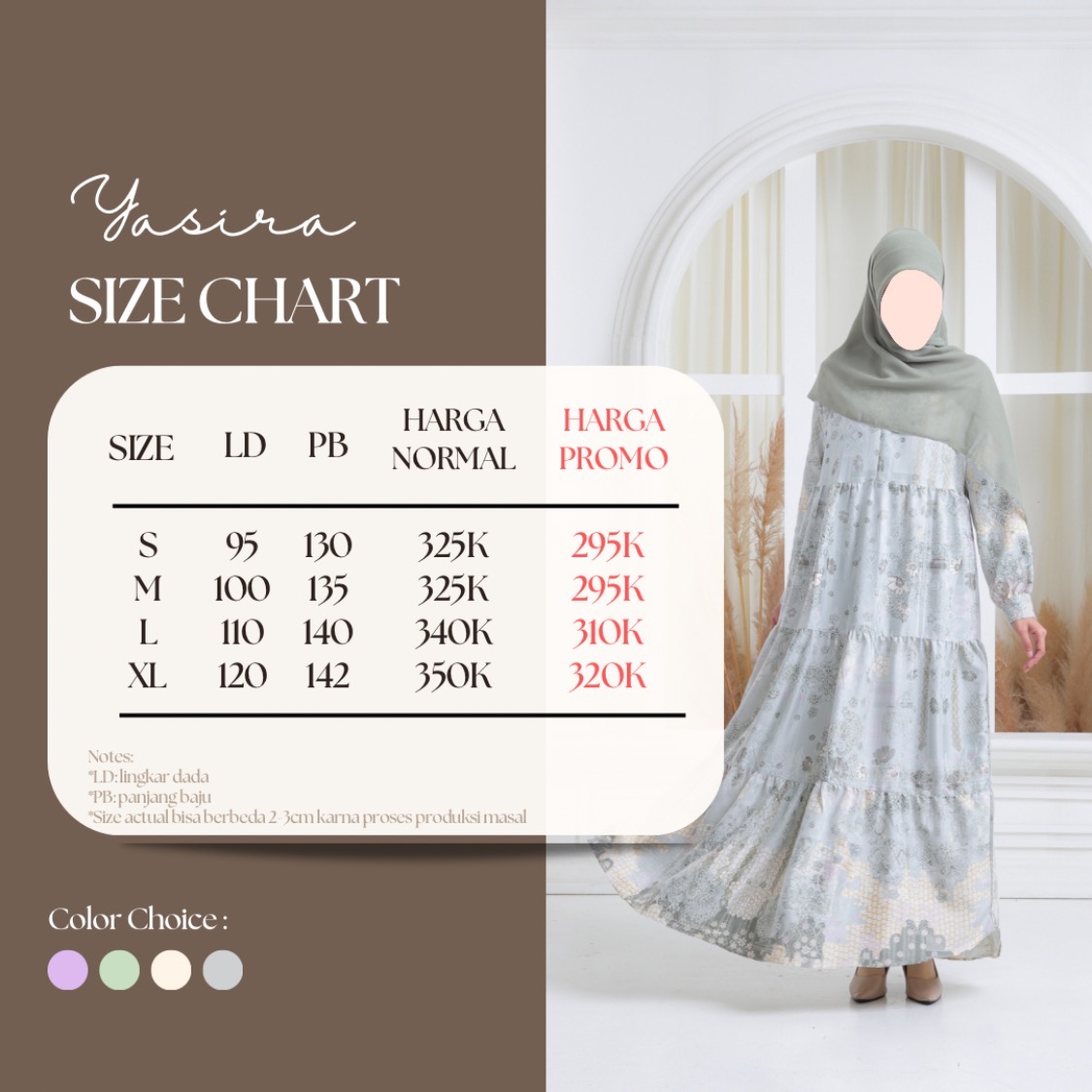 Gamis Yasira Anak by Shabrina