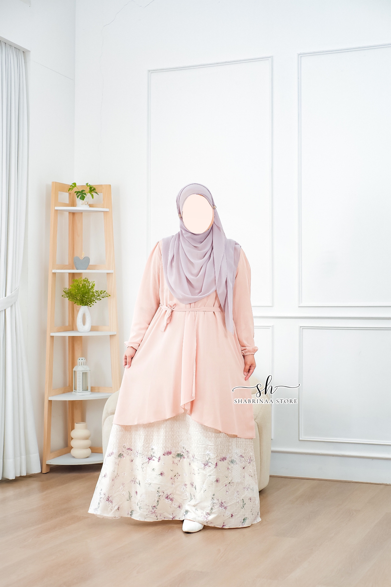 Sarimbit Keluarga Gamis DEWASA Hawa By Shabrina