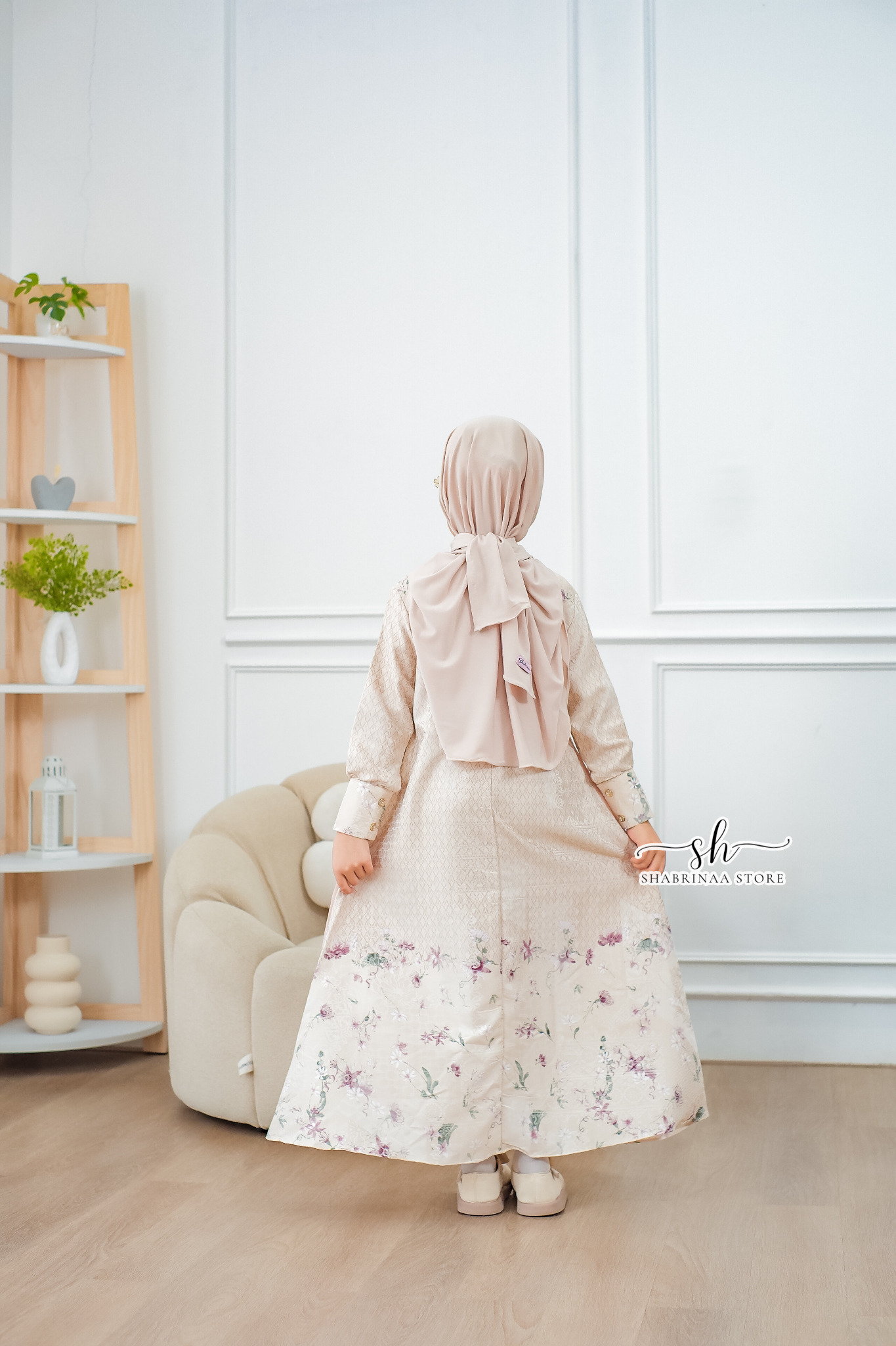 Sarimbit Keluarga Gamis DEWASA Hawa By Shabrina