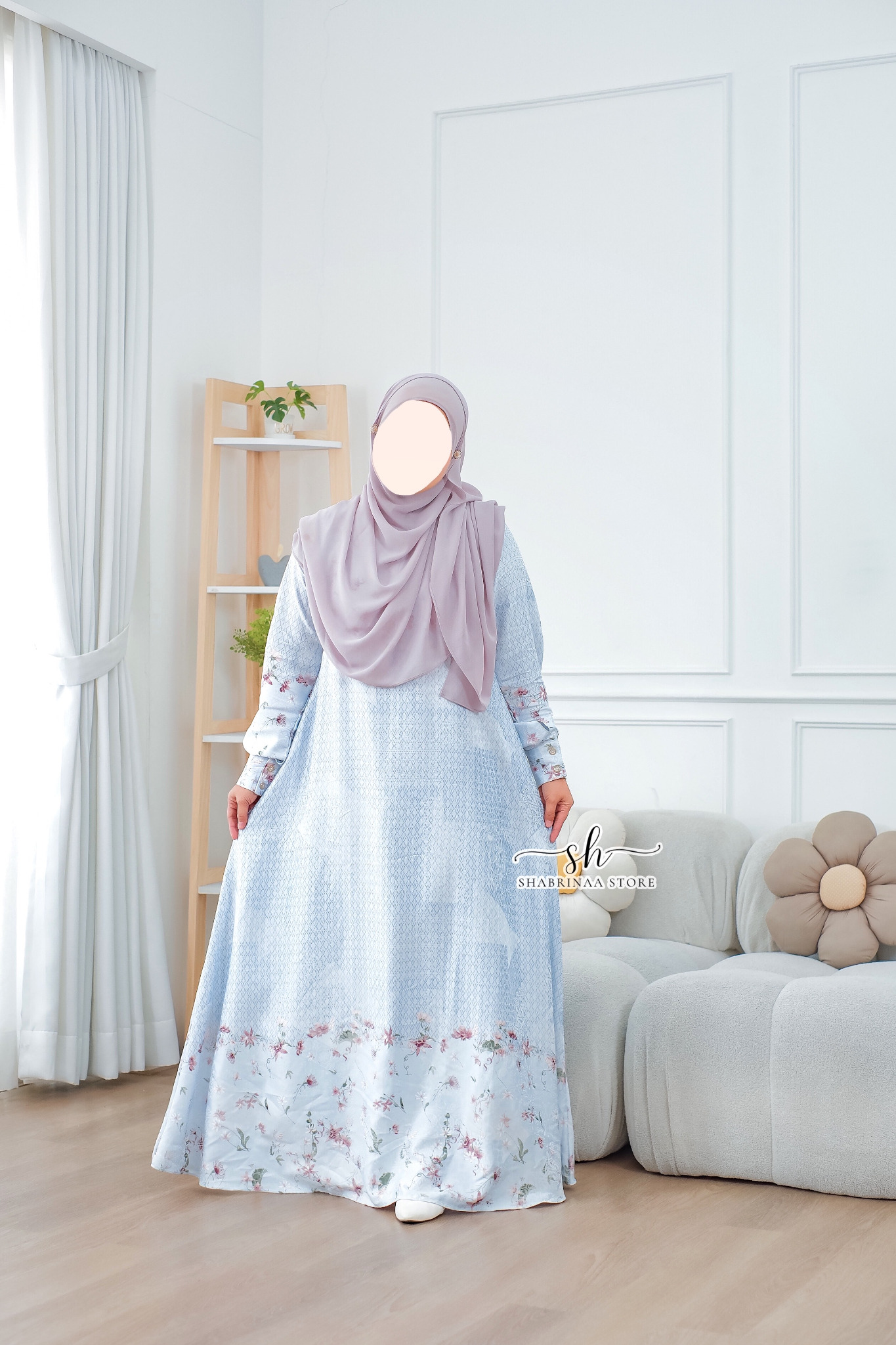 Sarimbit Keluarga Gamis DEWASA Hawa By Shabrina