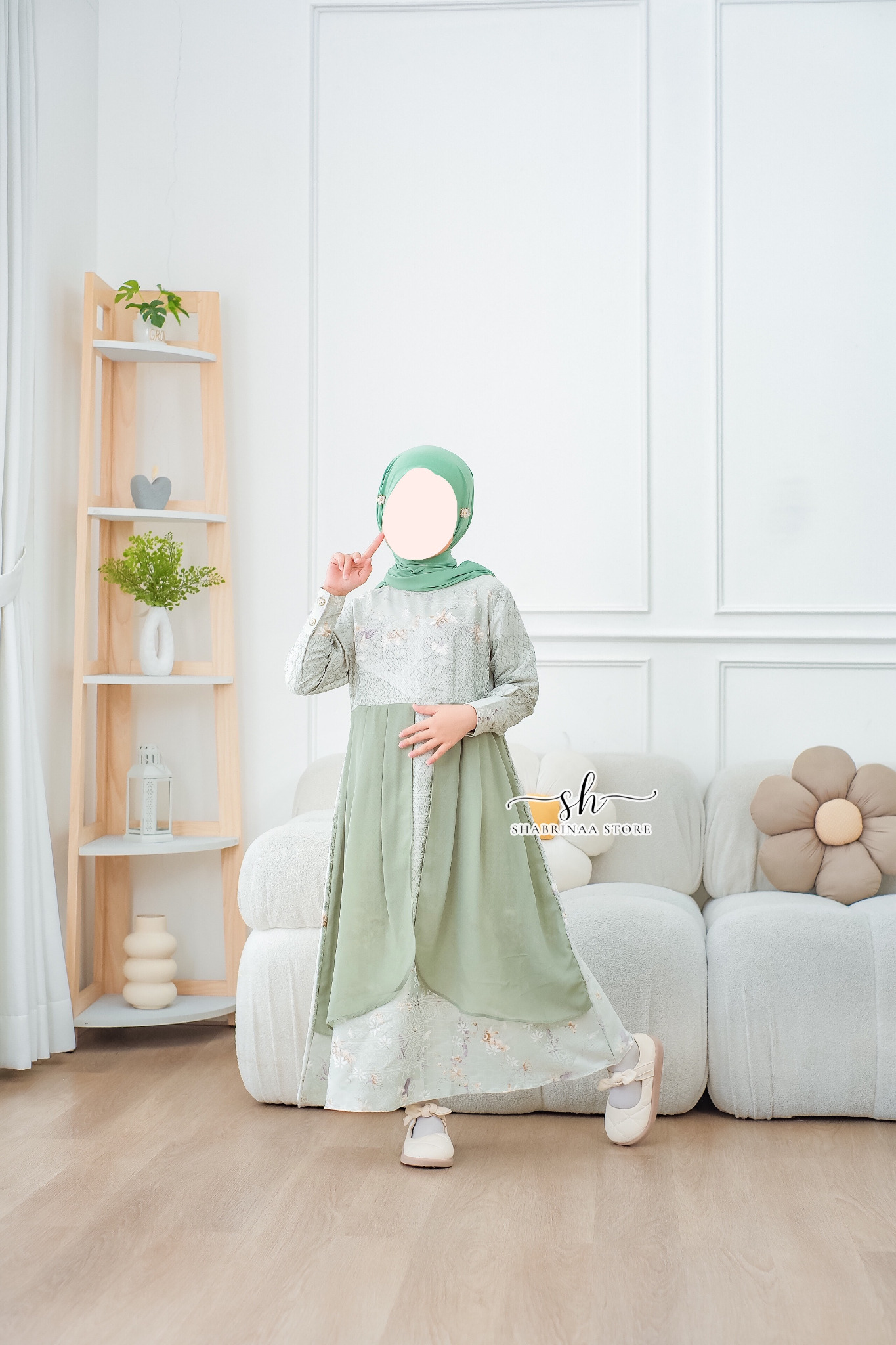 Sarimbit Keluarga Gamis ANAK Hawa By Shabrina