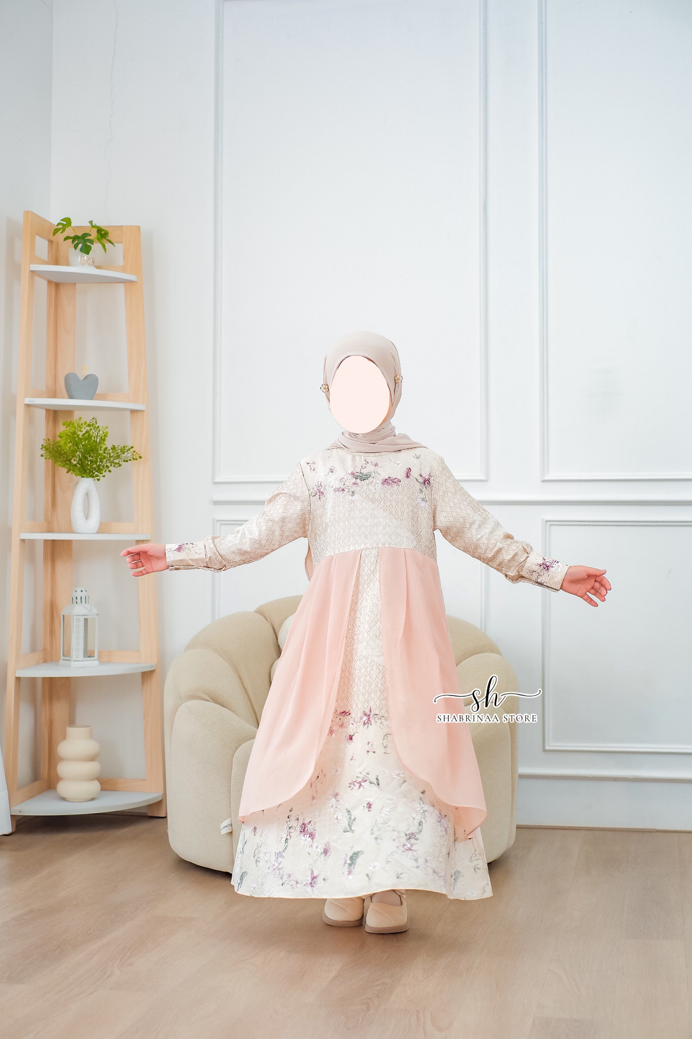 Sarimbit Keluarga Gamis ANAK Hawa By Shabrina