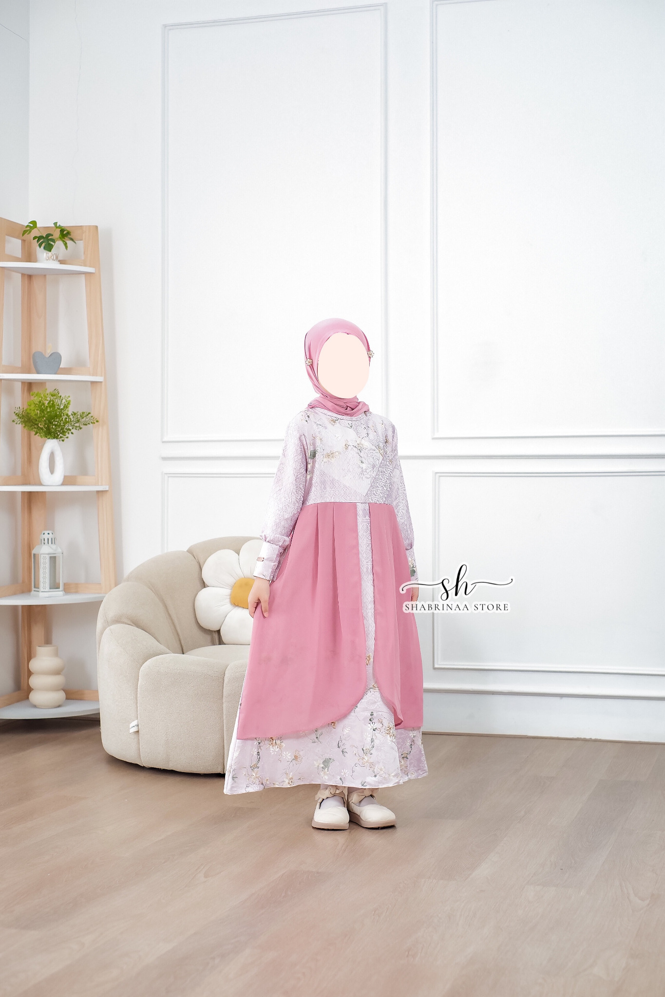 Sarimbit Keluarga Gamis ANAK Hawa By Shabrina