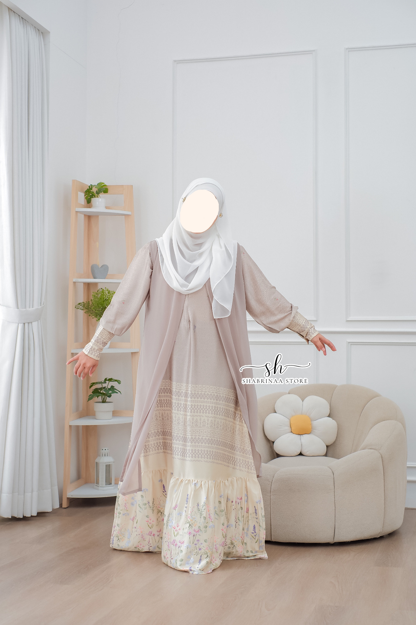 Sarimbit Gamis DEWASA Mecca By Shabrina