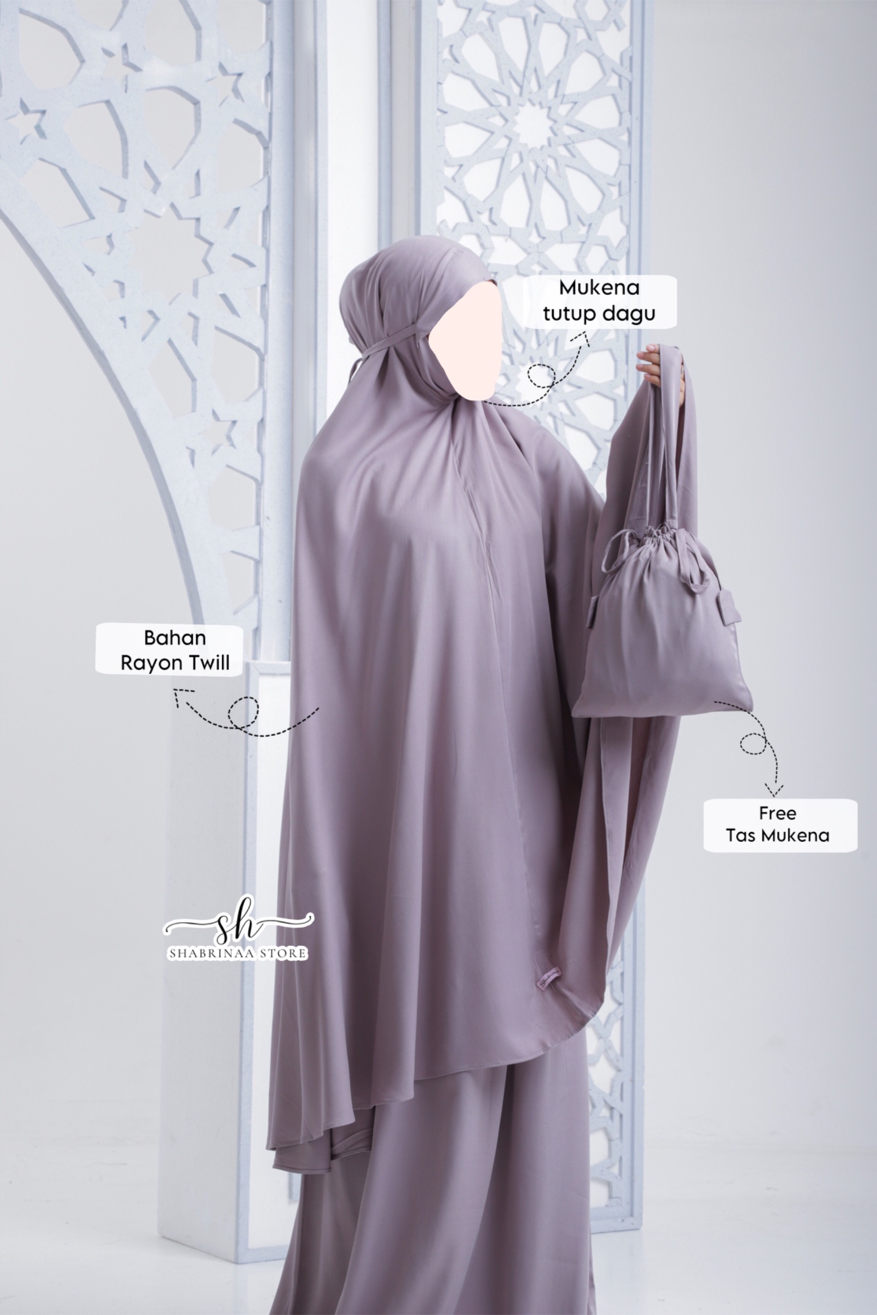 Mukena Dewasa Zuria by Shabrina
