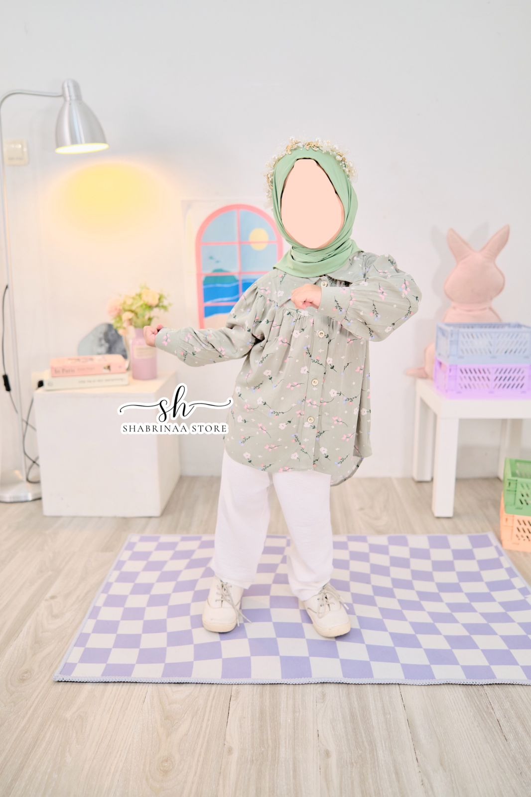 Kemeja Dania ANAK by Shabrina Store