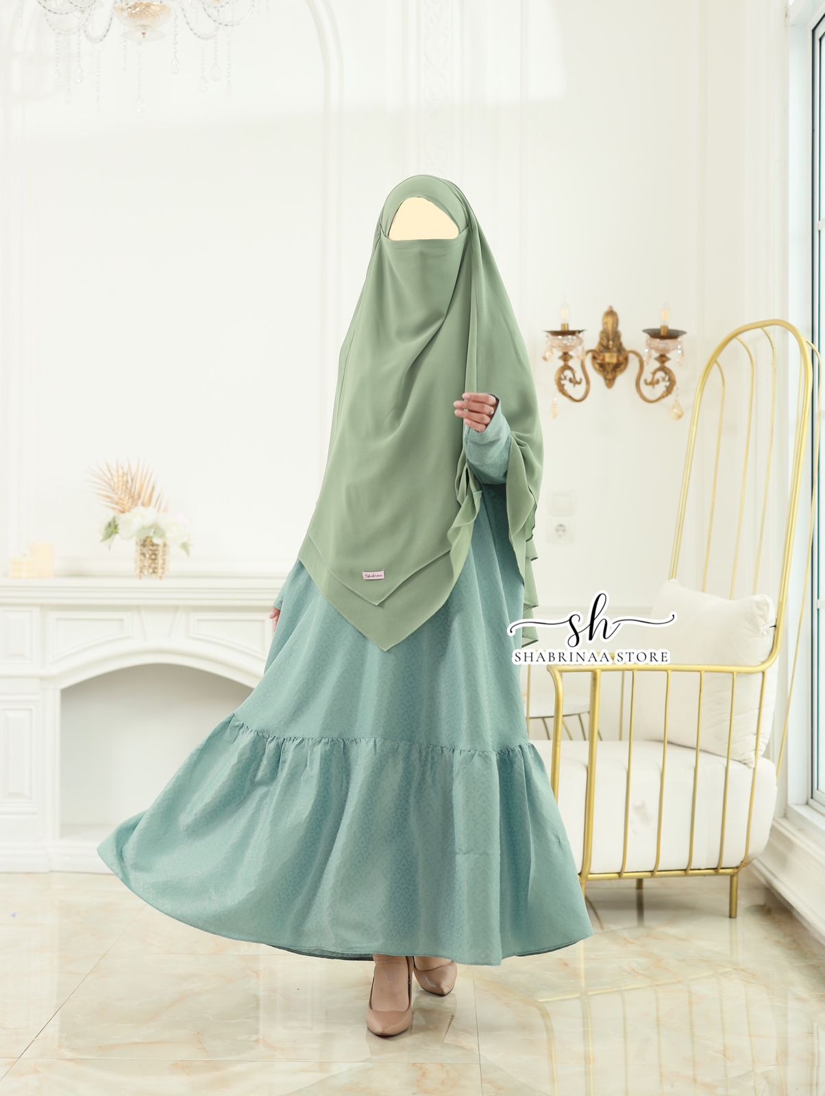 Abaya Jenna DEWASA by Shabrina