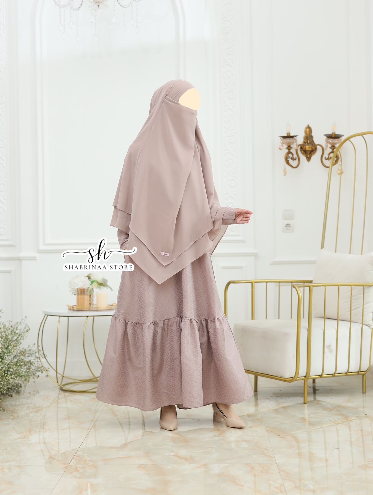 Abaya Jenna DEWASA by Shabrina