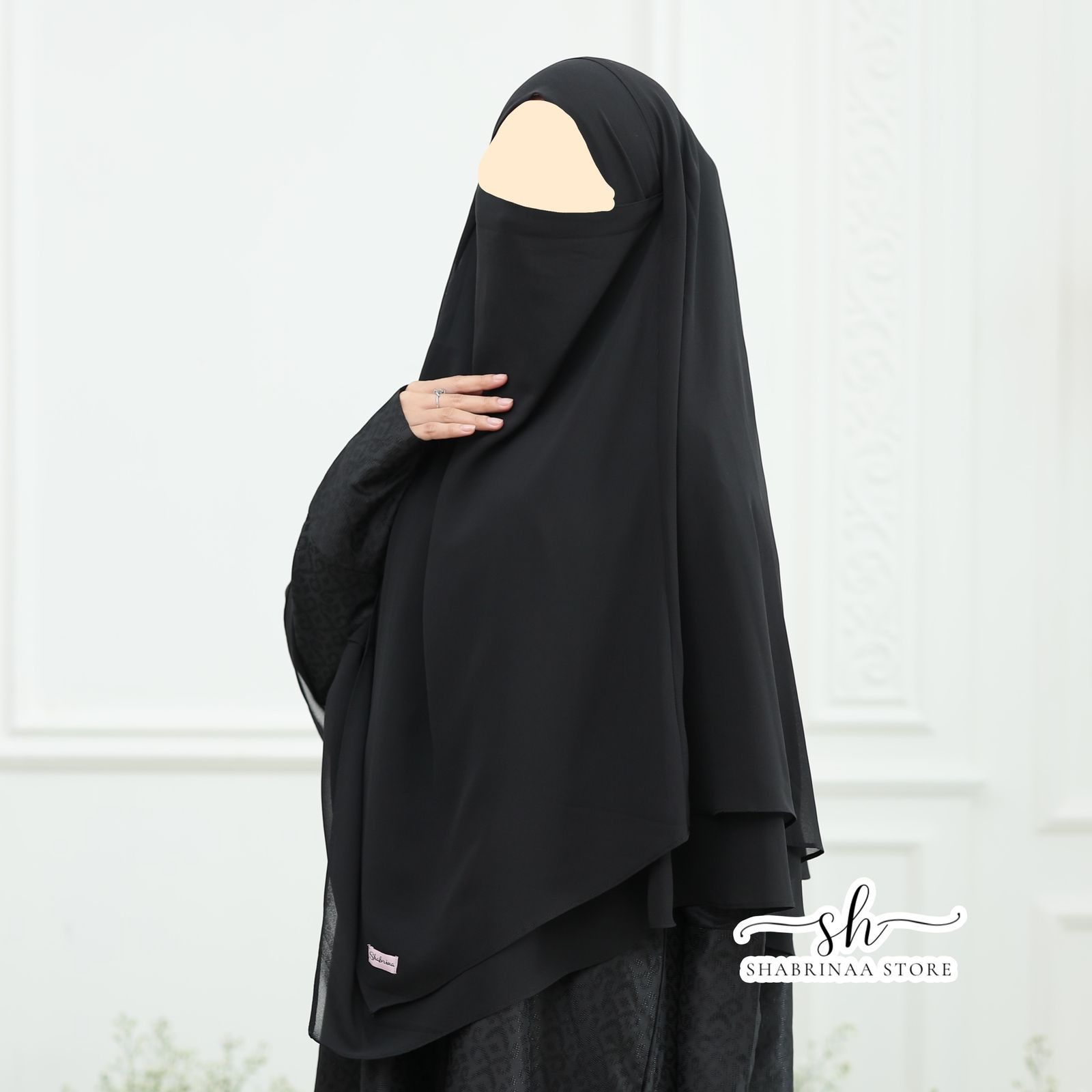 French Khimar Ceruty Jena by Shabrina