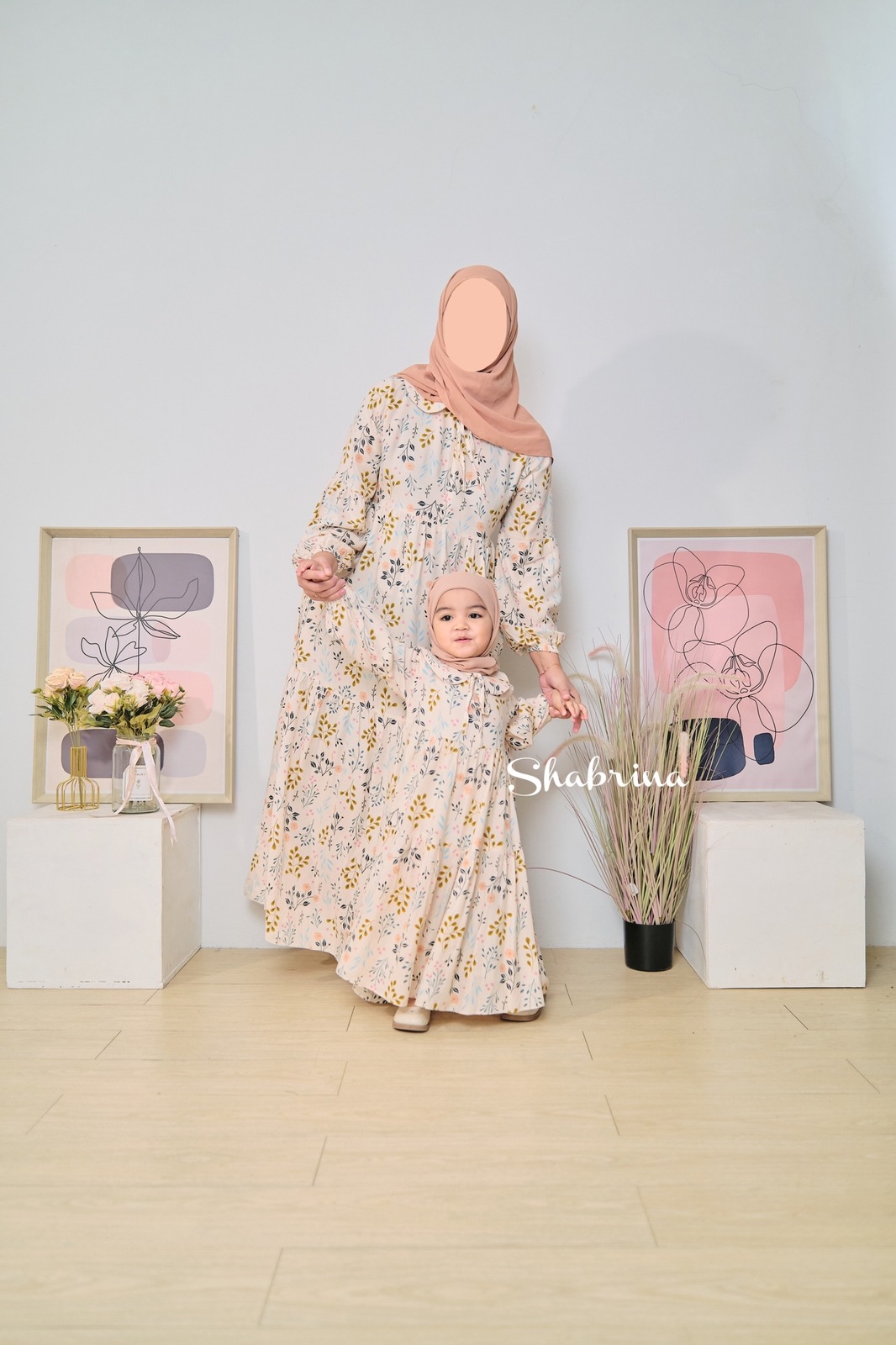 Gamis Delisha DEWASA by Shabrina