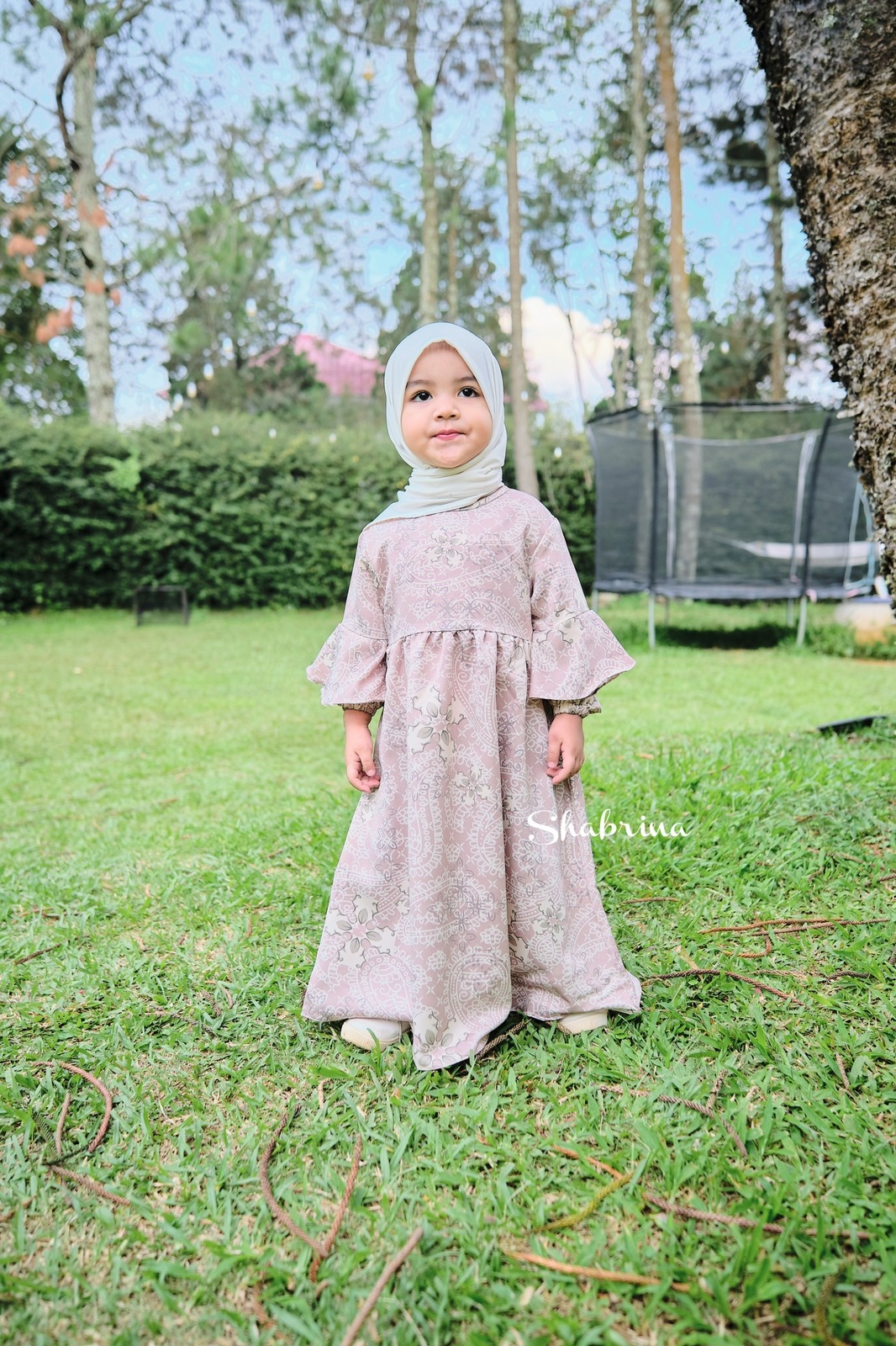Gamis Athiyyah ANAK by Shabrina (XS-M)