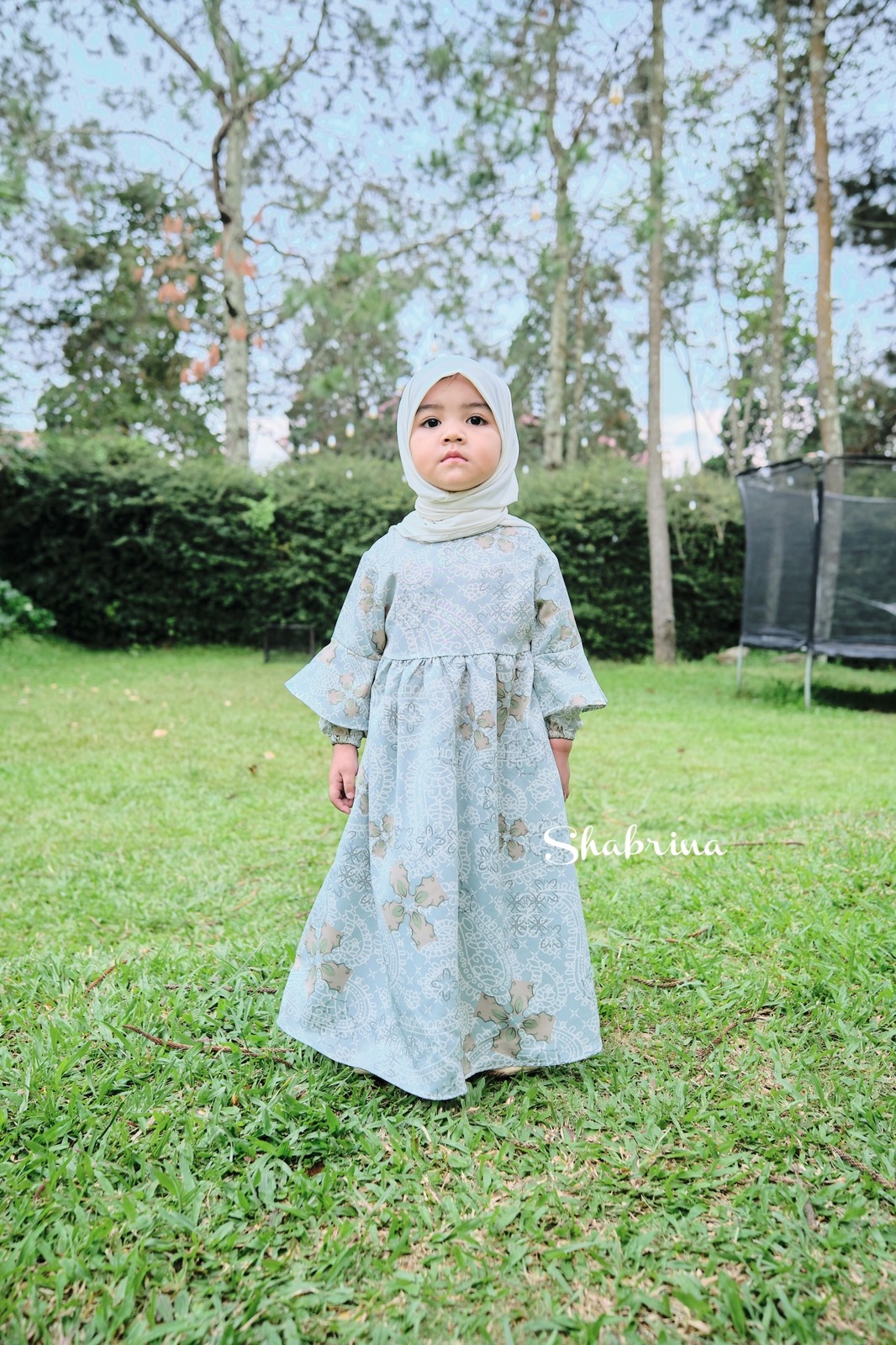 Gamis Athiyyah ANAK by Shabrina (XS-M)