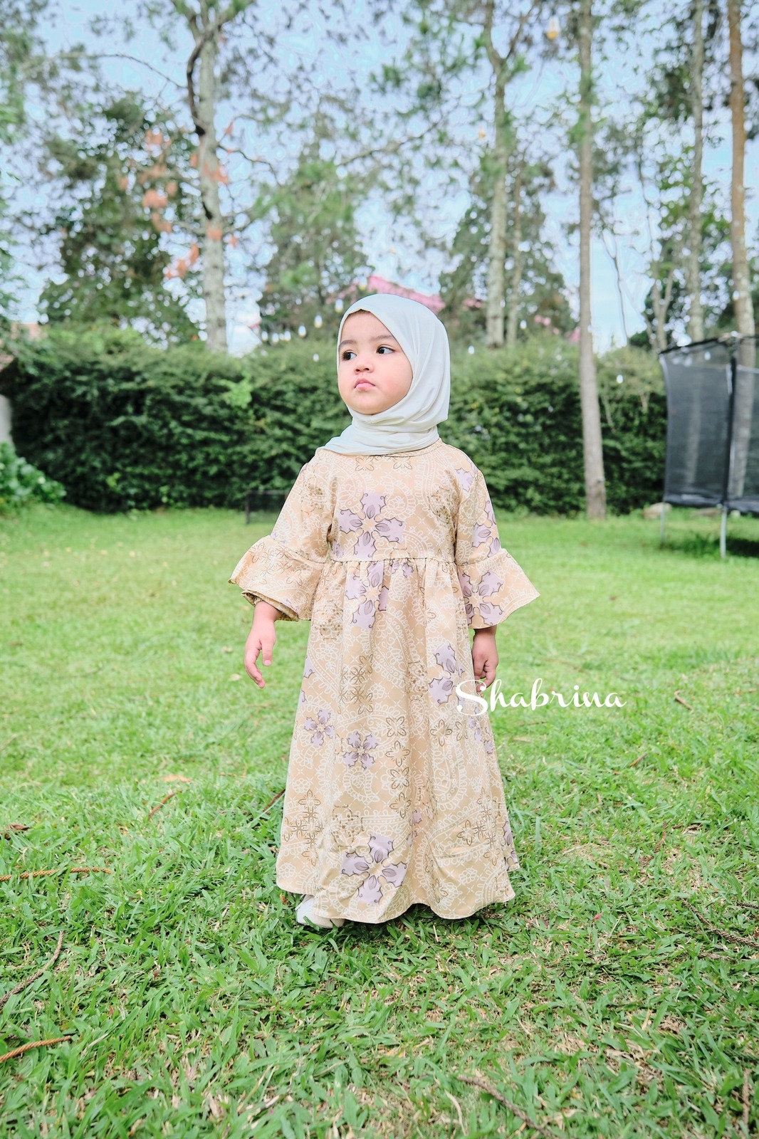 Gamis Athiyyah ANAK by Shabrina (XS-M)