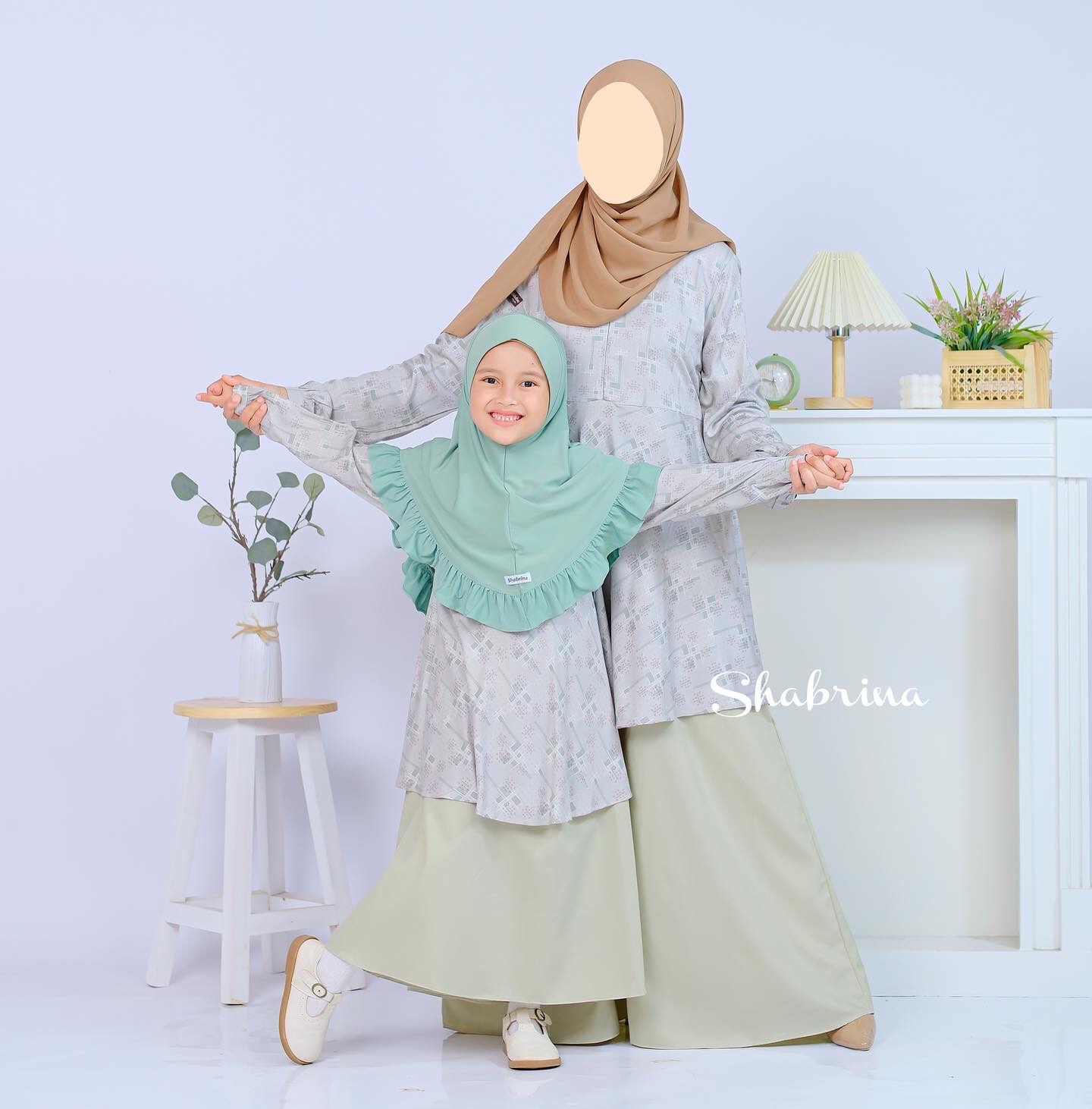 Zaina Series Gamis Anak (sz XS, S, M dan L) by Shabrina