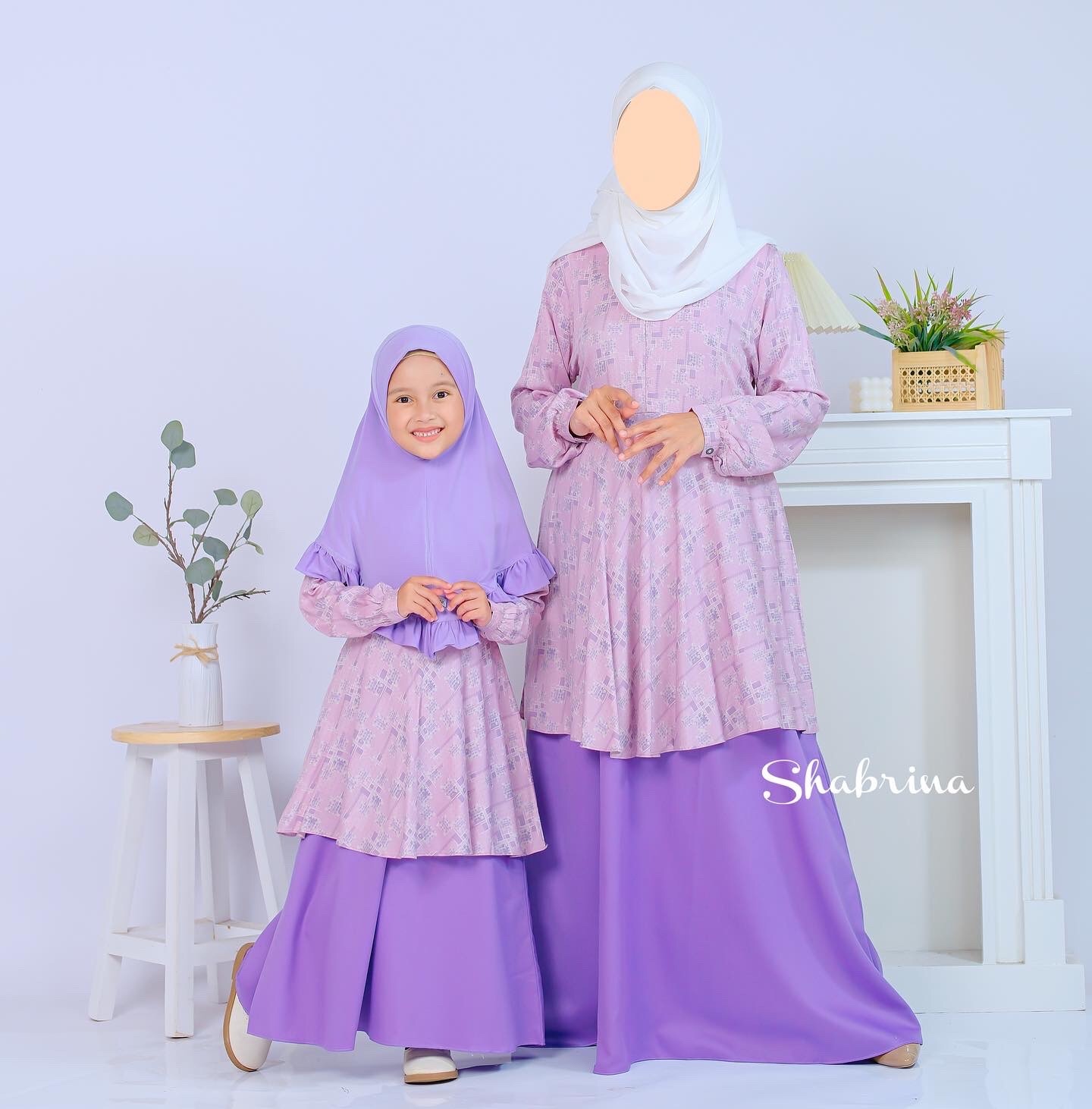 Zaina Series Gamis Anak (sz XS, S, M dan L) by Shabrina