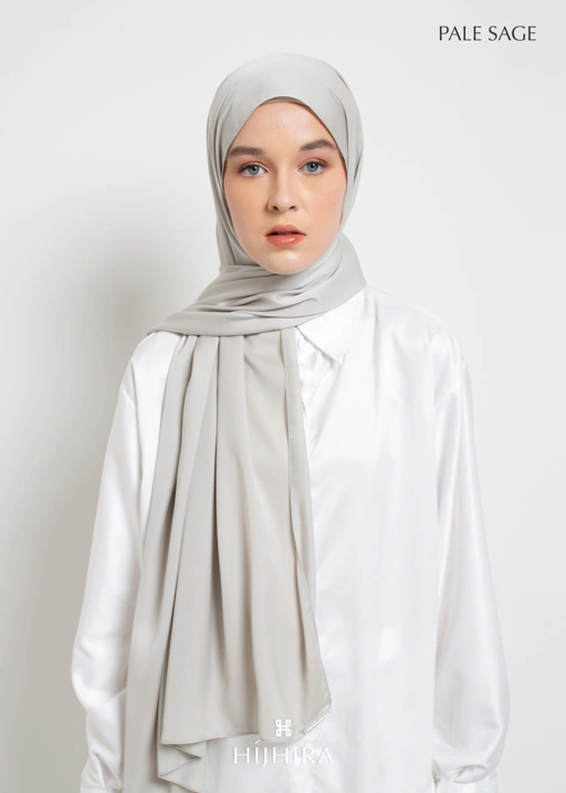 Image of Moira Matte Silk in Pale Sage