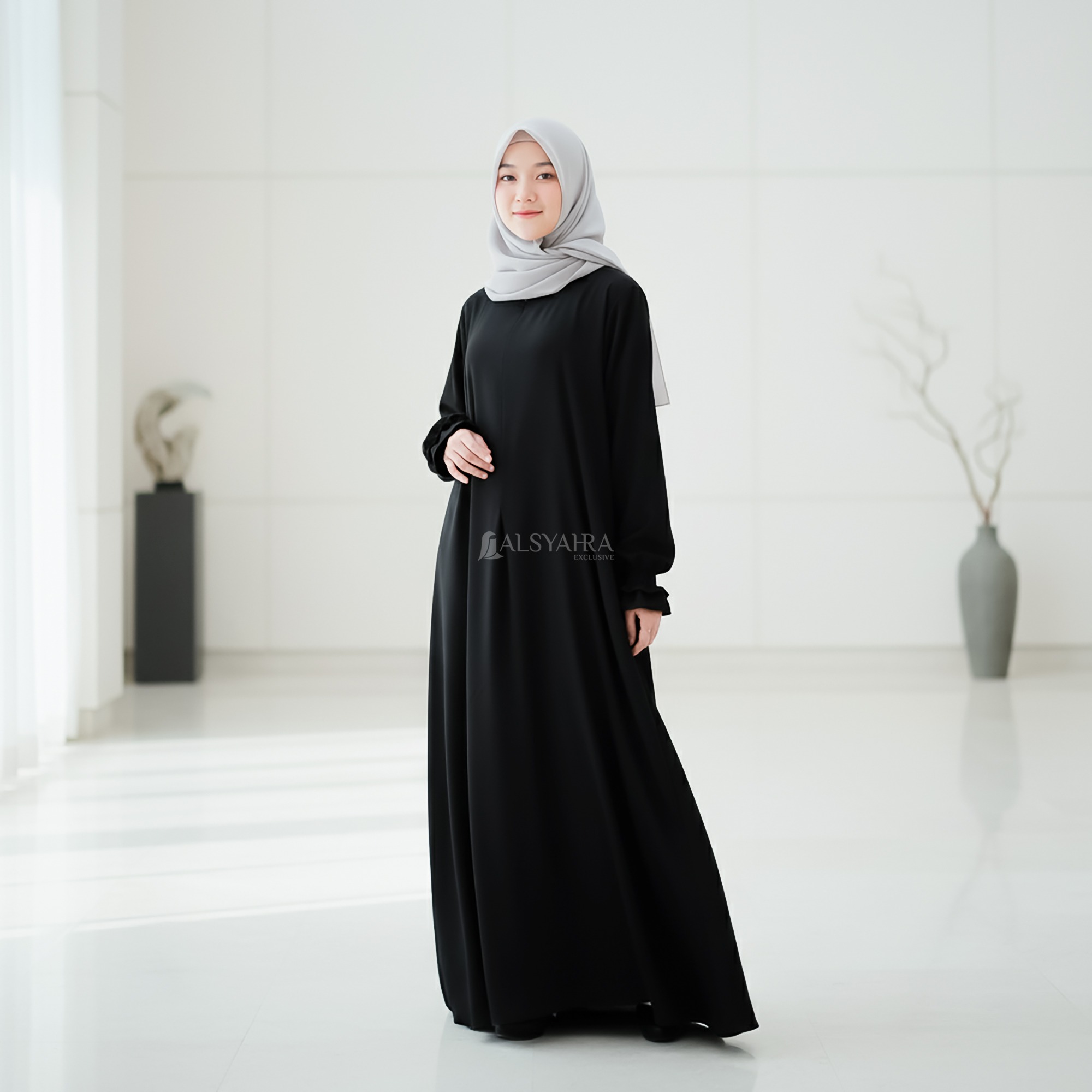 Alsyahra Exclusive - Abaya Gamis Syari Humaira WF Premium