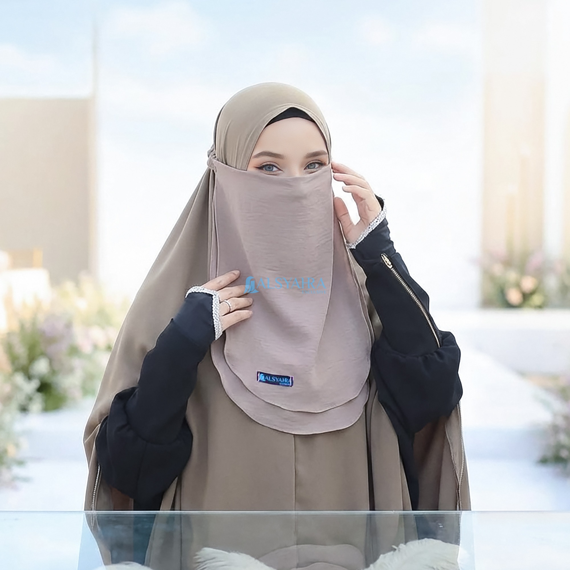 Alsyahra Exclusive - Cadar Karet Wrinkle Kerut 2 Layer Crinkle Airflow Premium