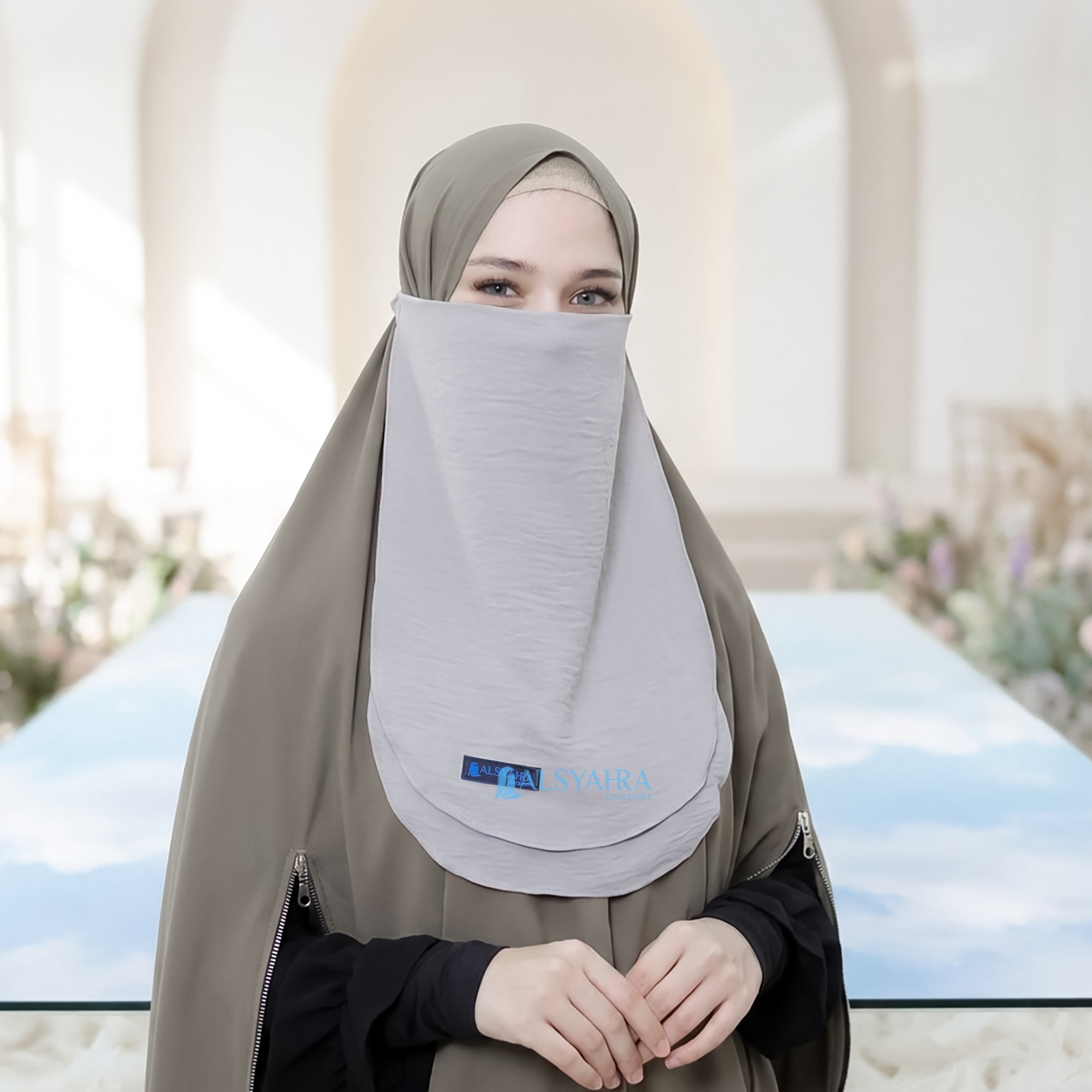 Alsyahra Exclusive - Cadar Karet Wrinkle Kerut 2 Layer Crinkle Airflow Premium