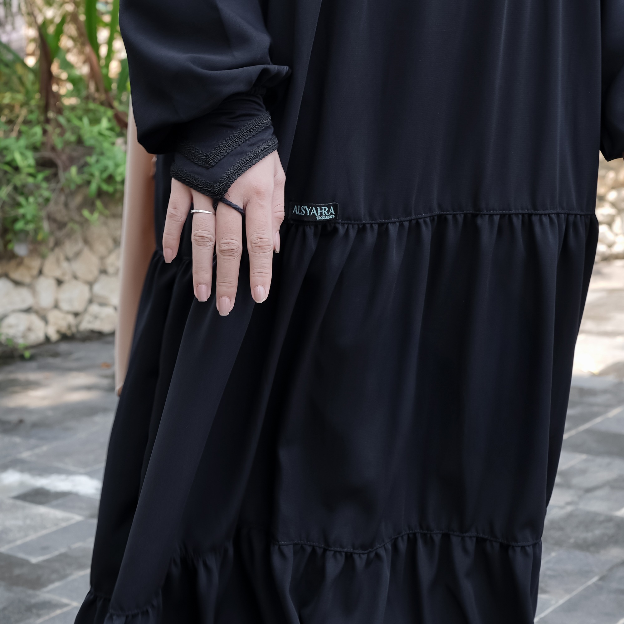 Alsyahra Exclusive - Abaya Gamis Syari Salasa Jamila WF Premium