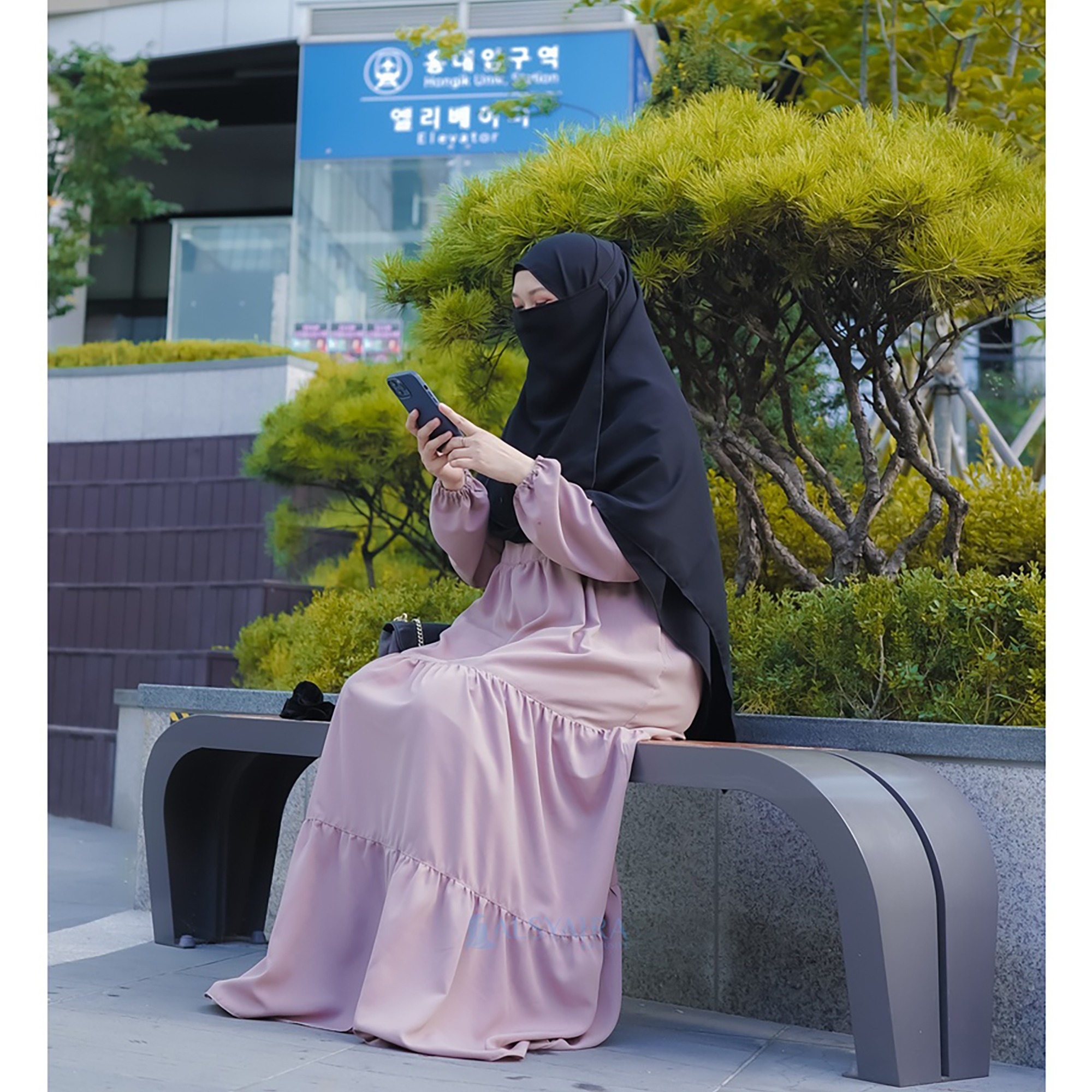 Alsyahra Exclusive - Abaya Gamis Syari Salasa Jamila WF Premium