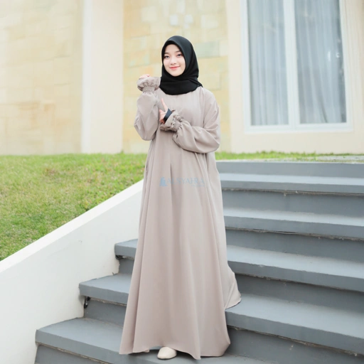 Image of Alsyahra Exclusive - Abaya Gamis Syari Humaira WF Premium