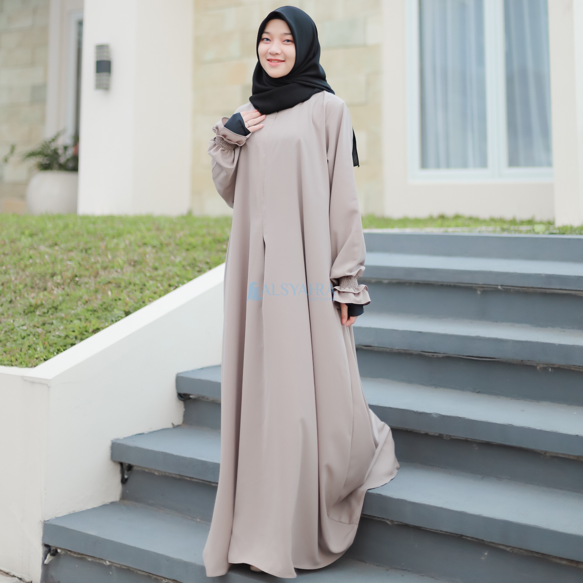 Alsyahra Exclusive - Abaya Gamis Syari Humaira WF Premium