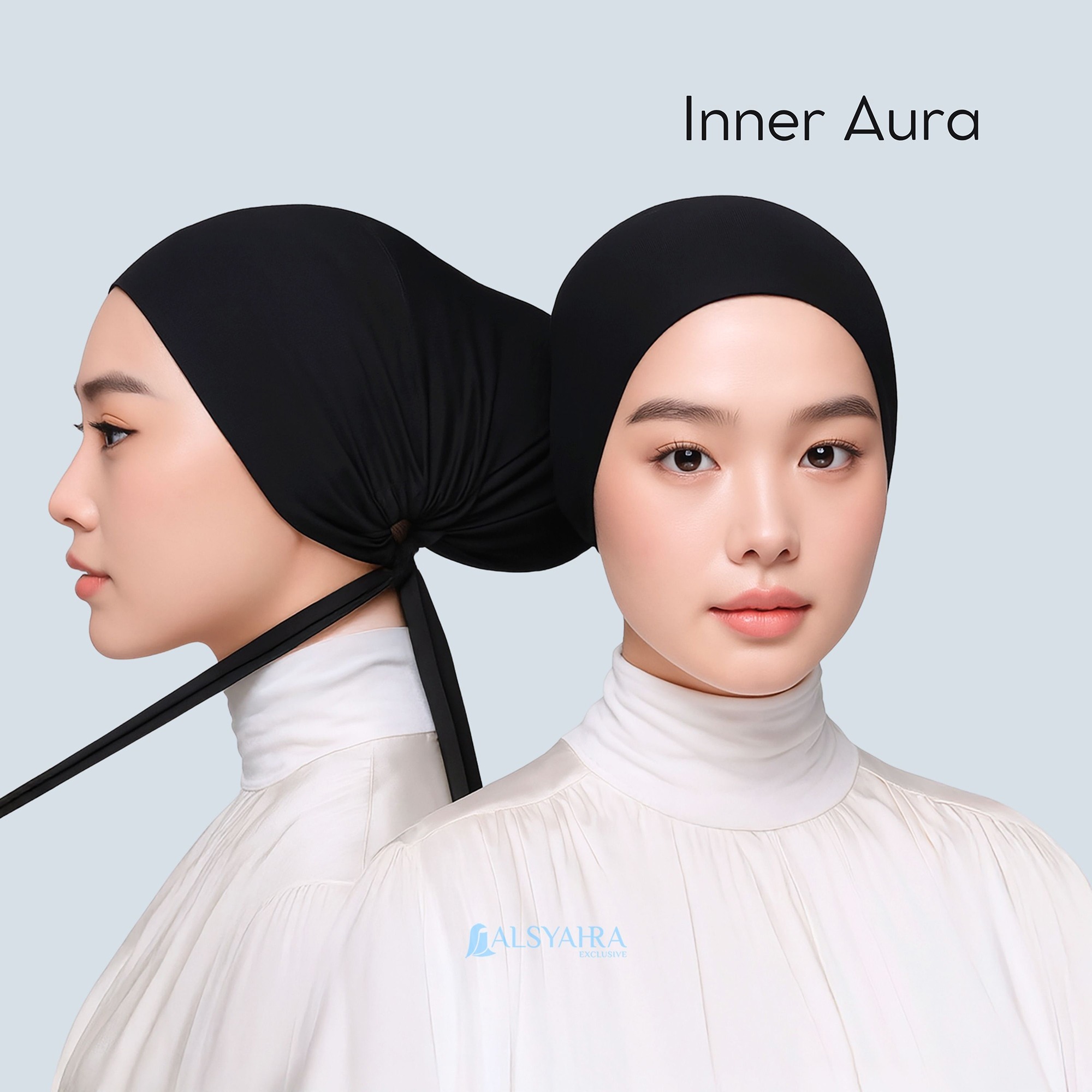 Alsyahra Exclusive Inner Hijab Wrinkle Rope Aura Ciput Dalaman Premium