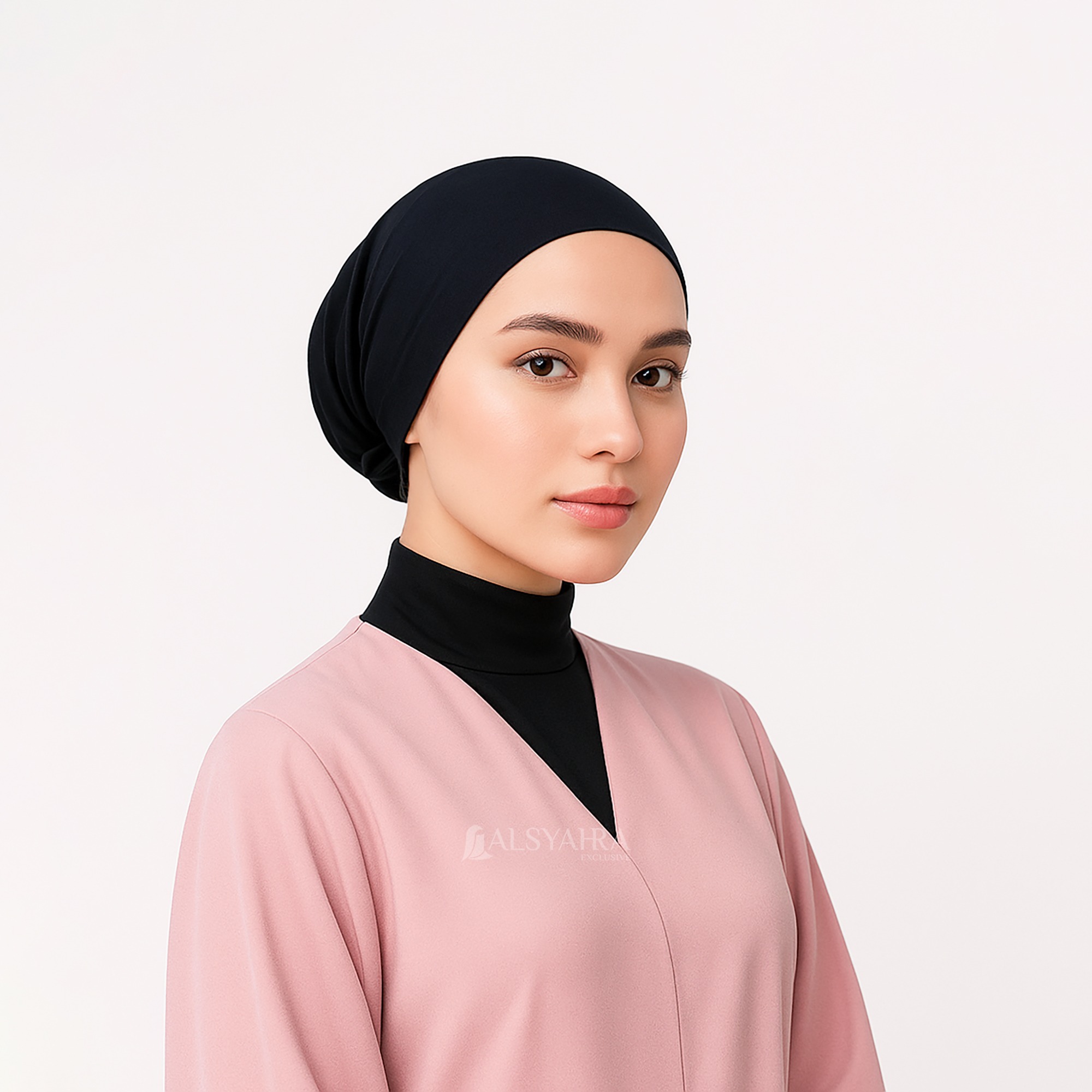 Alsyahra Exclusive Inner Hijab Wrinkle Rope Aura Ciput Dalaman Premium