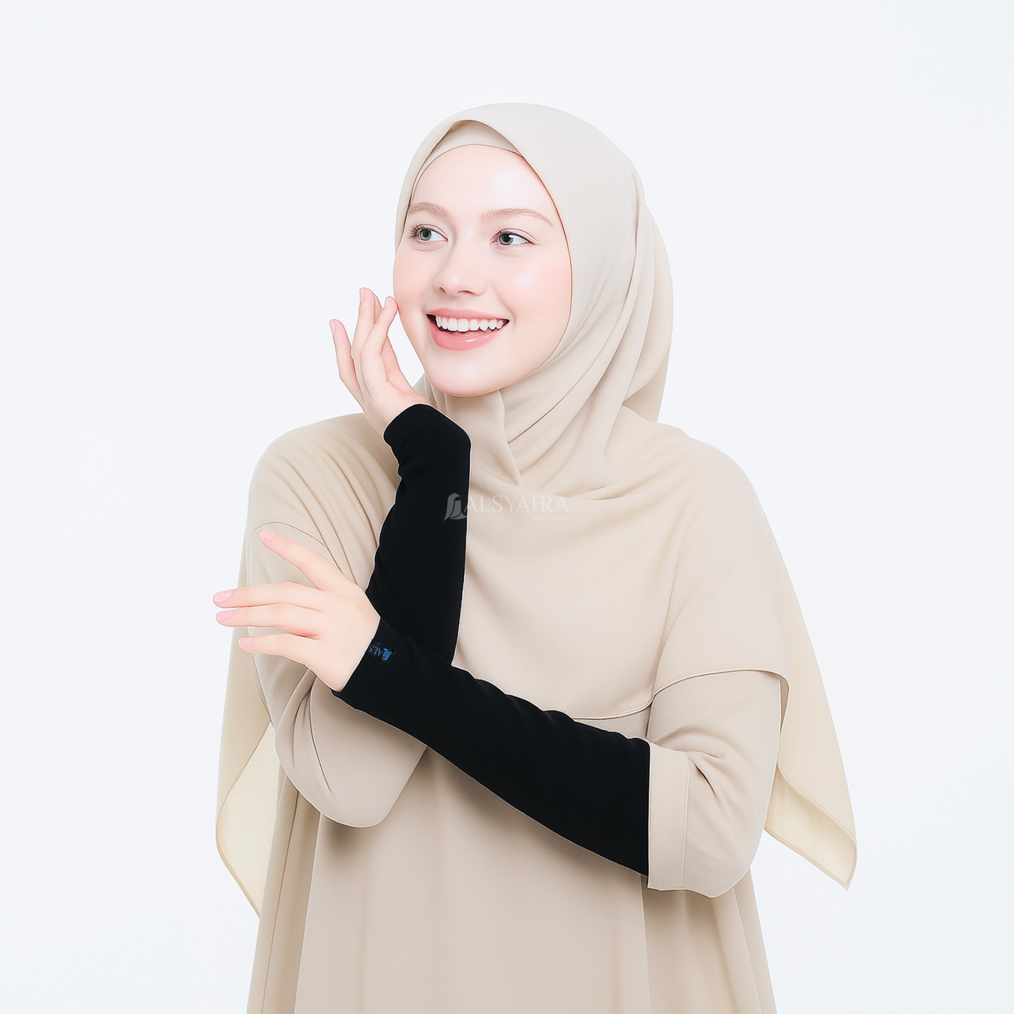 Alsyahra Exclusive - Handsock Elastic SoftRay Viscose Premium Manset Panjang