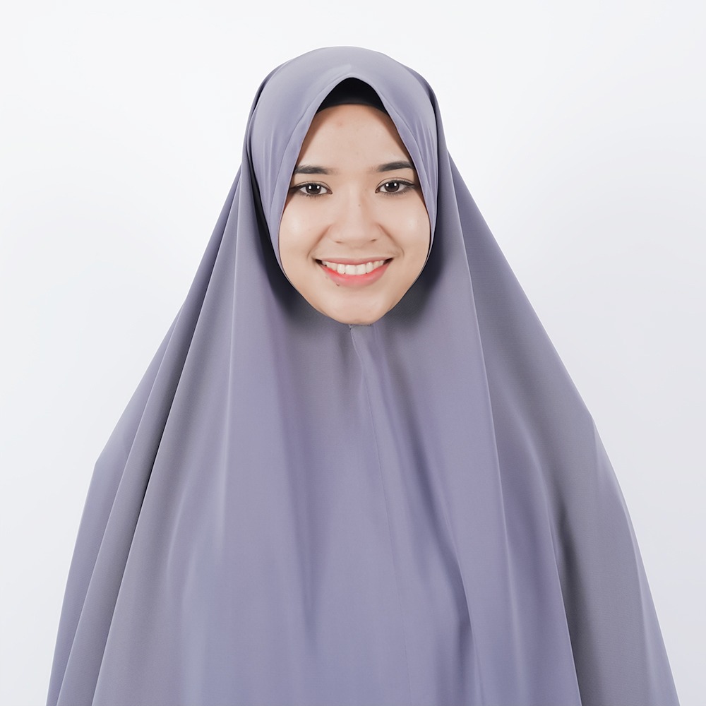 Alsyahra Exclusive - Set Khimar Syari NON Pad Niqab Bandana WF Premium
