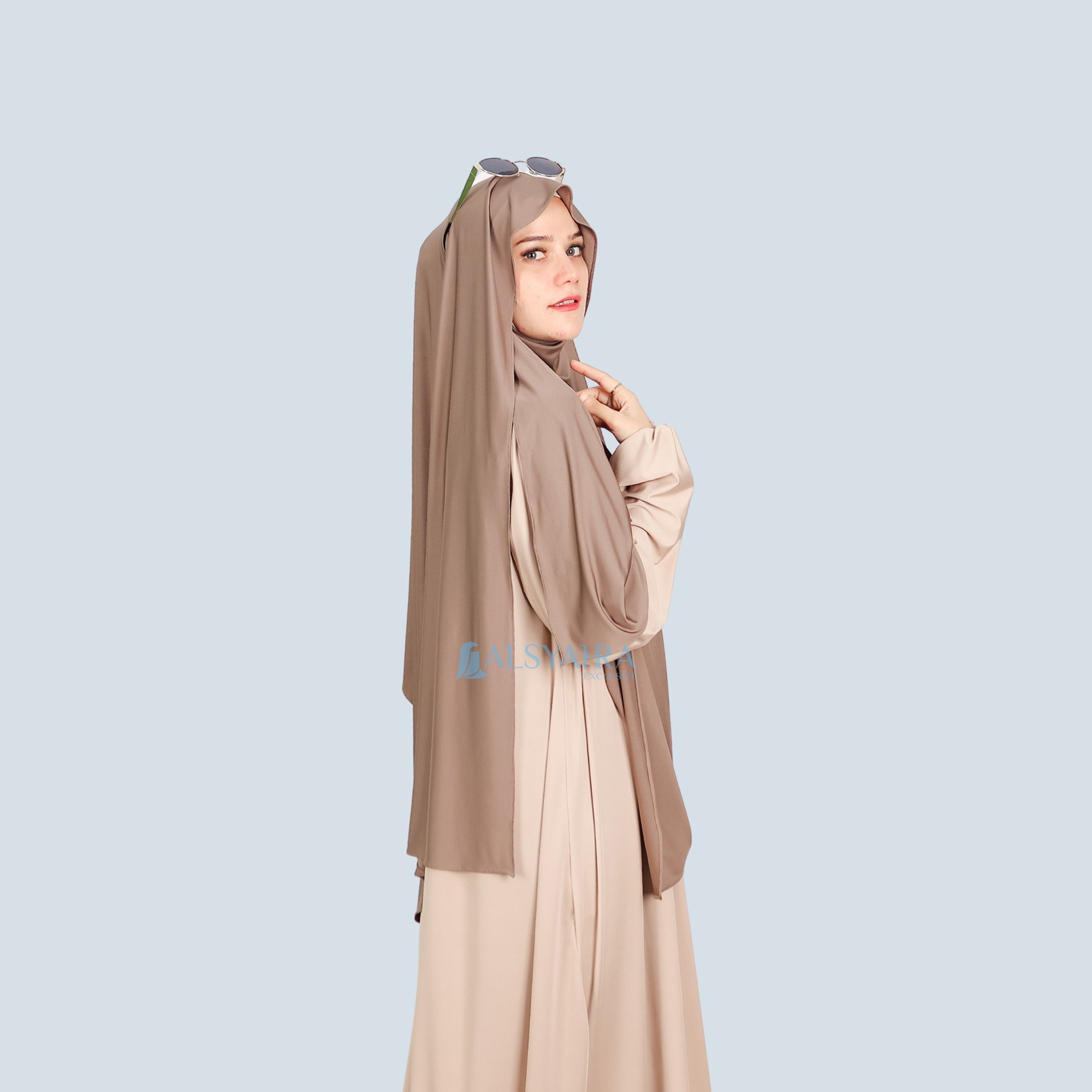 Alsyahra Exclusive - Long Pashmina Panjang Shawl Hijab SoftSpan Premium