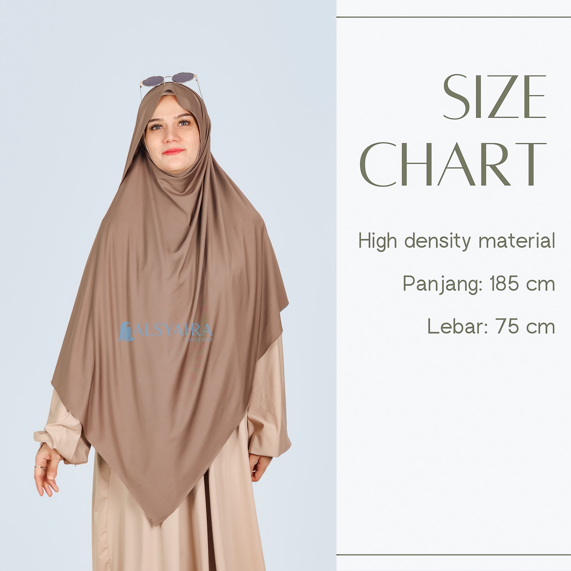 Alsyahra Exclusive - Long Pashmina Panjang Shawl Hijab SoftSpan Premium